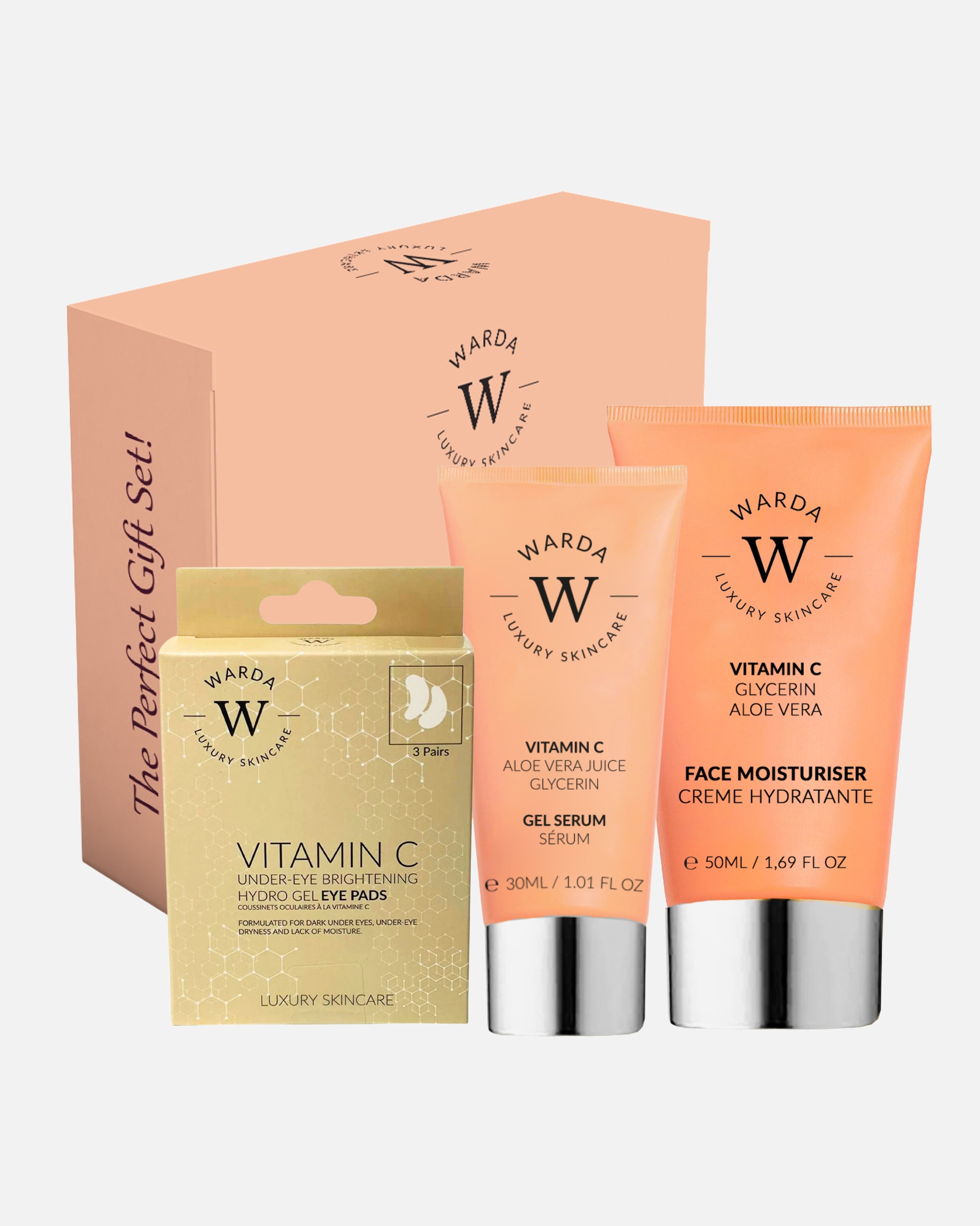 Gesichtspflegeset für Weiblich WARDA LUXURY SKINCARE Vitamin C Glow Set 1 Stück