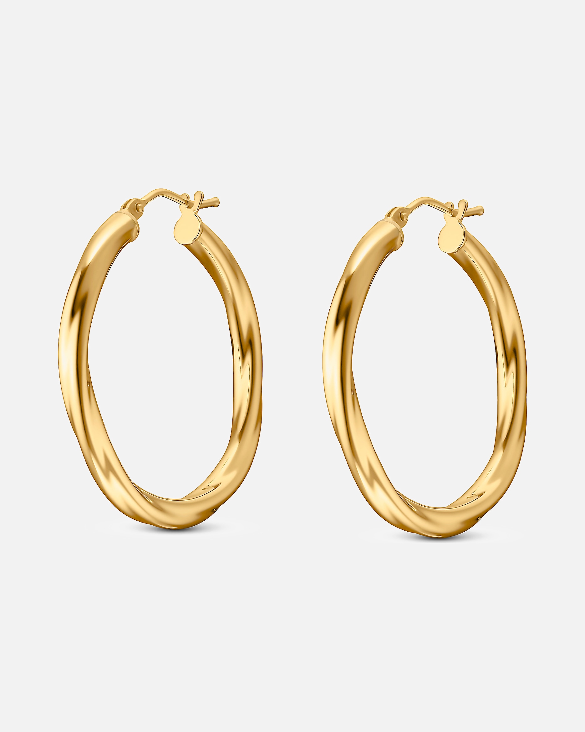 Ohrringe für Weiblich FAVS FAVS Damen-Creolen 585er Gelbgold One Size 87131009 1 Stück