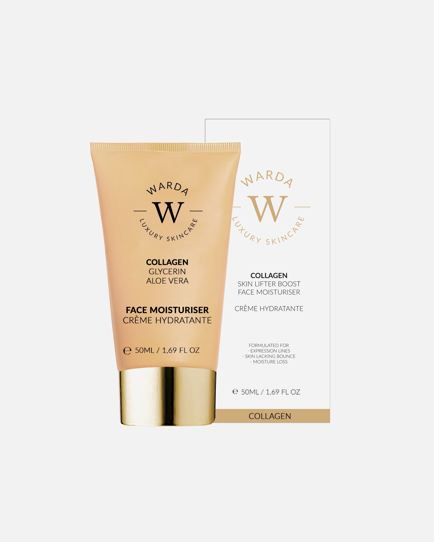 Gesichtscreme für Weiblich WARDA LUXURY SKINCARE Collagen Creme 1 Stück
