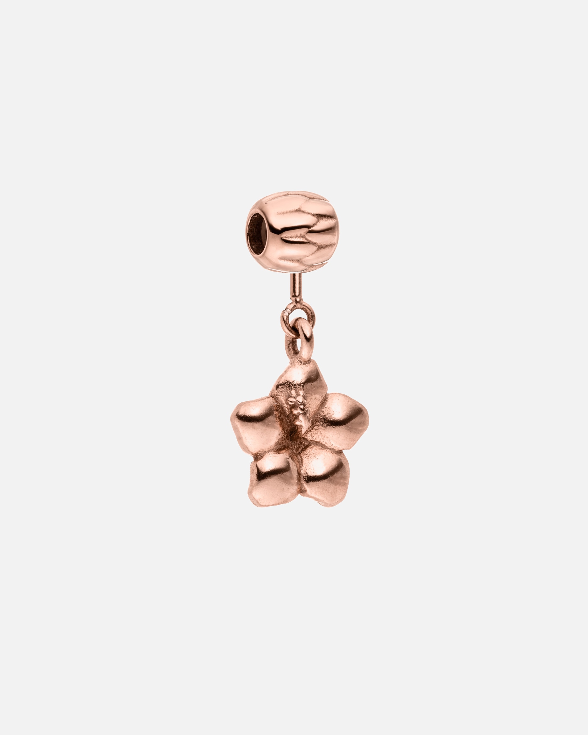 Schmuckanhänger für Unisex Purelei LEI Hibiscus Charm 100% Edelstahl Rosegold