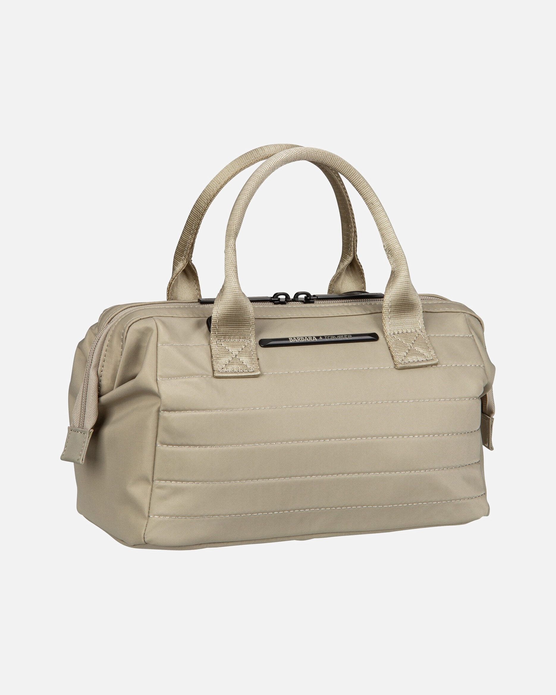 Kosmetiktasche für Weiblich Travelite Kosmetiktasche Barbara Stepp Cosmetic Bag Satin Nude