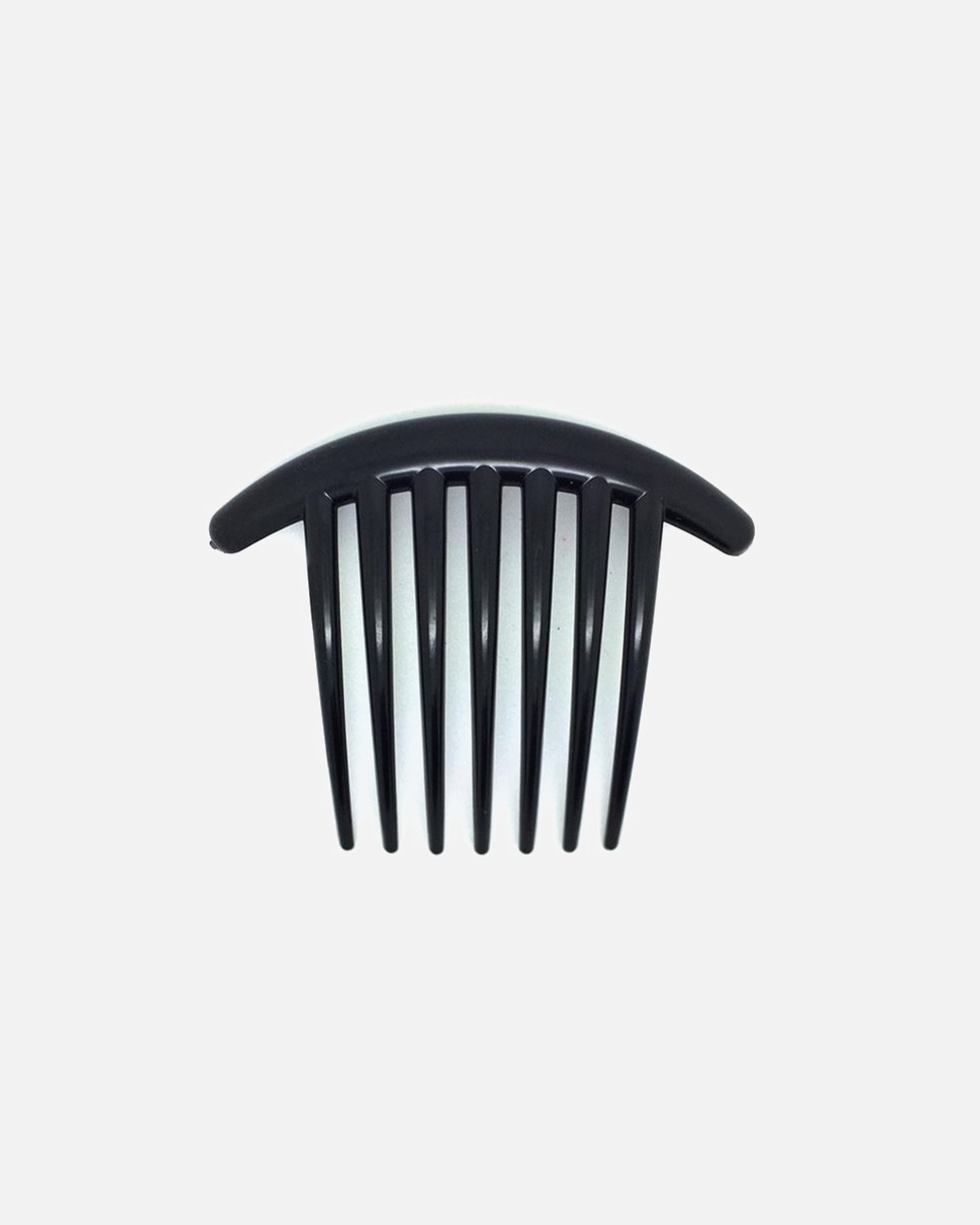 Haarklammer für Unisex SOHO French Twist Einsteckkamm Seite Schwarz