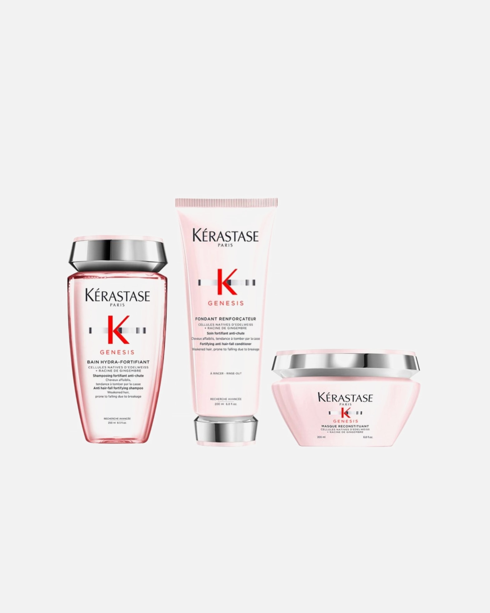 Haarpflegeset für Weiblich Kérastase Genesis HYDRA 3er Set (Bain / Fondant / Masque) 1 Stück