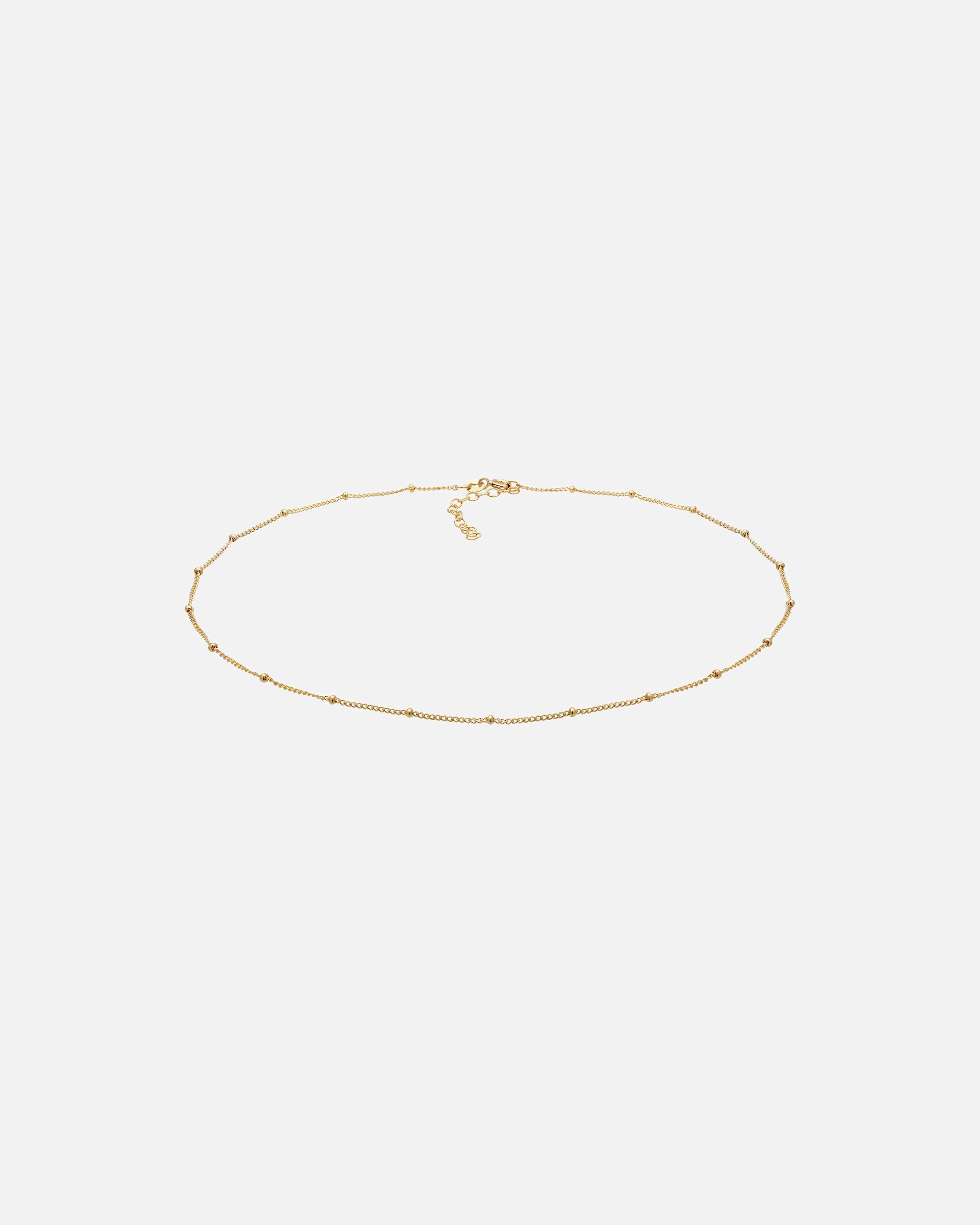 Halskette für Weiblich Elli Basic Choker Kugelkette Trend Blogger 925 Silber 1 Stück