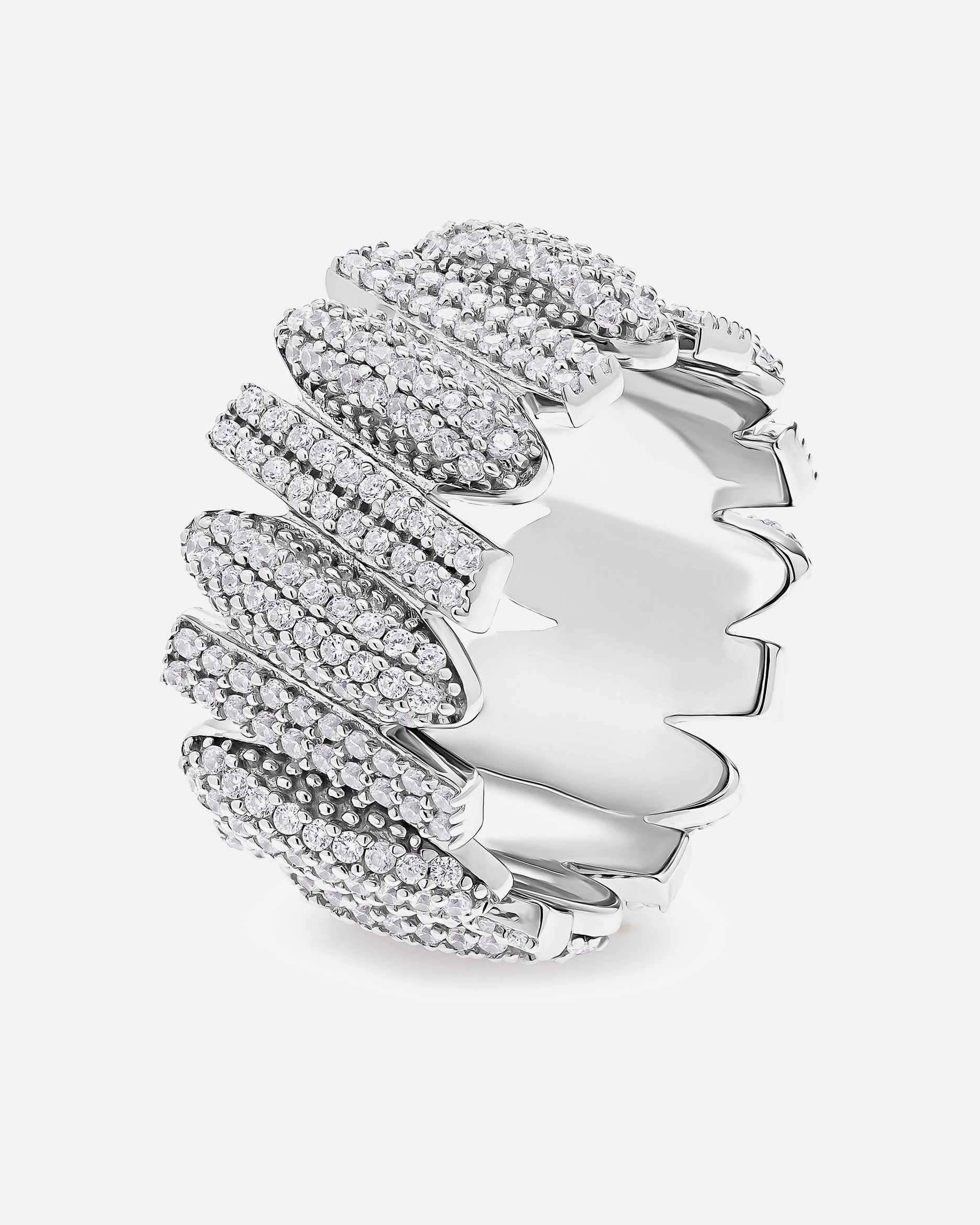 Ring für Weiblich Jette Damenring 925er Silber 57