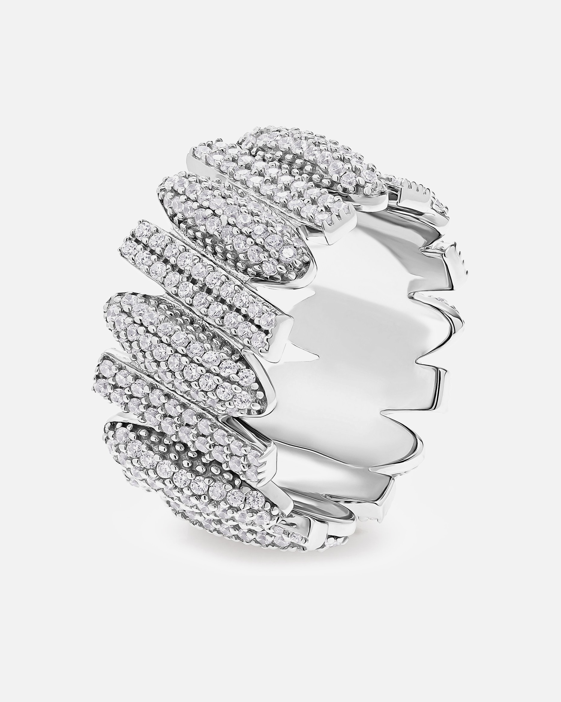 Ring für Weiblich Jette Damenring 925er Silber 51