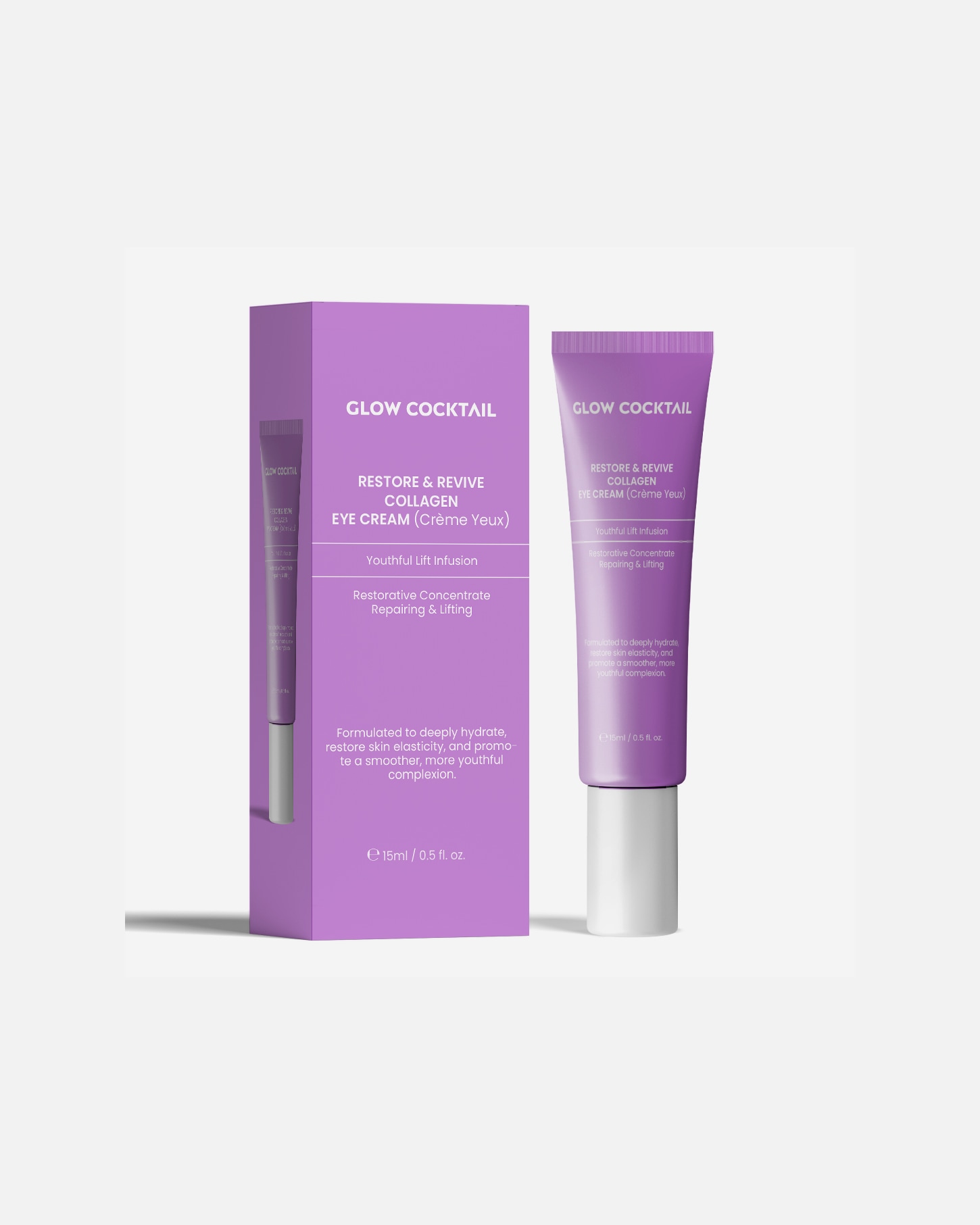 Augencreme für Weiblich Glow Cocktail Collagen Revive Eye 1 Stück