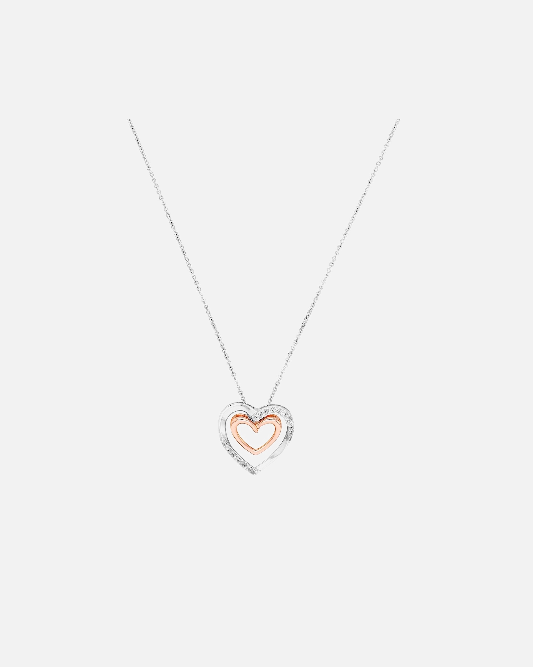 Halskette für Weiblich amor Kette mit Anhänger Bicolor