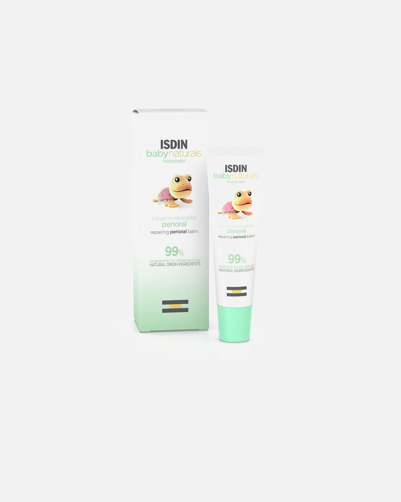 Babycreme für Unisex ISDIN BABY NATURALS reparierender Mundbalsam 15 ml