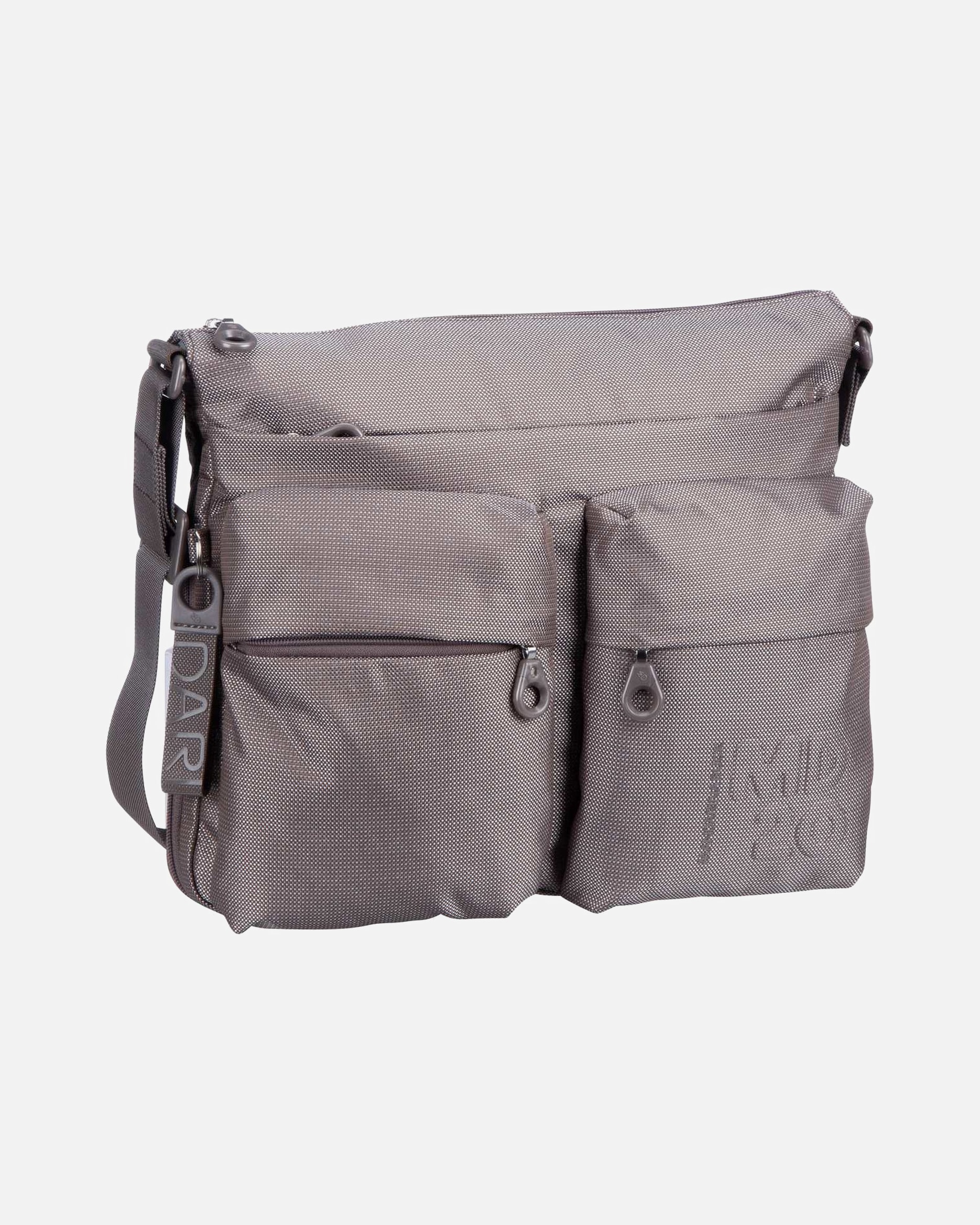 Rucksack für Weiblich Mandarina Duck Bodybag MD20 Big QMTX6 Taupe