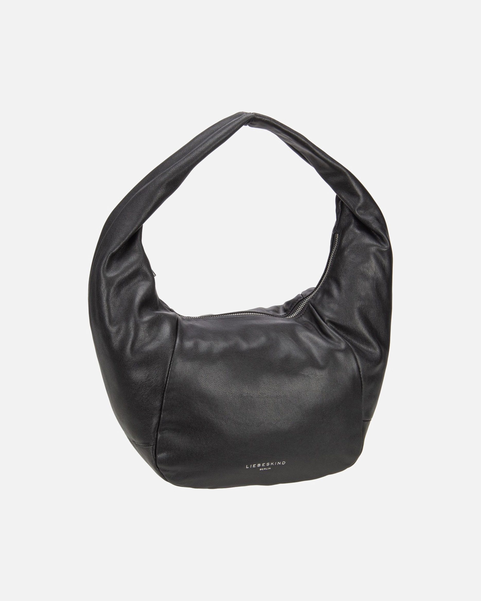 Handtasche für Weiblich Liebeskind Handtasche Farrah Hobo M Vintage Goat Black