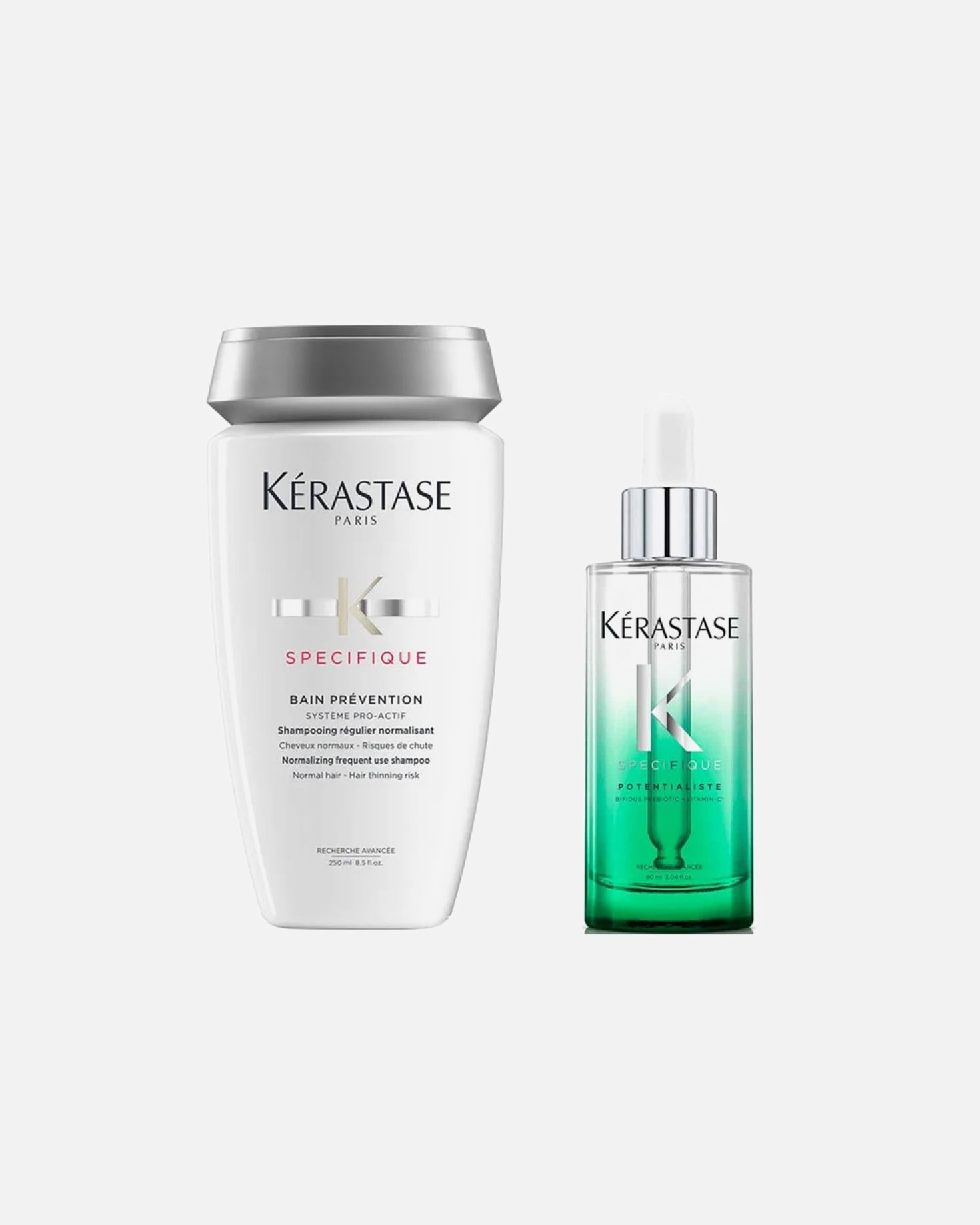 Haarpflegeset für Weiblich Kérastase Specifique 2er Set (Bain Prévention/ Serum) 1 Stück