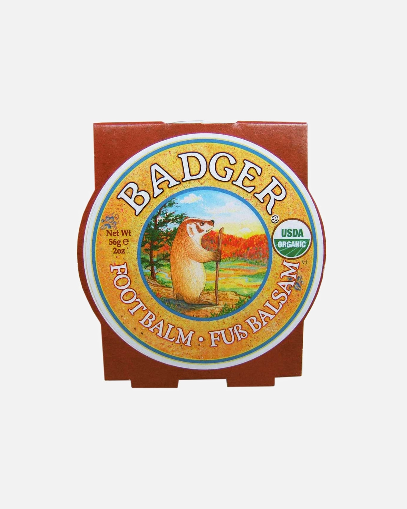 Fußcreme für Weiblich Badger Foot Balm - Peppermint & Tea Tree 56 g