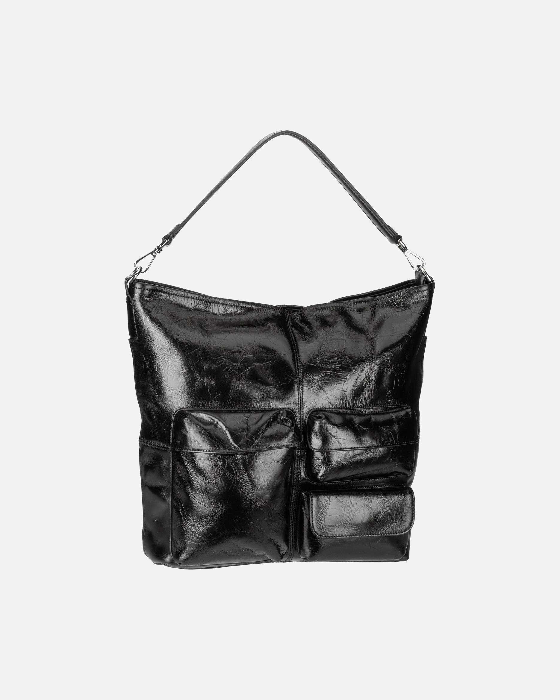 Handtasche für Weiblich Liebeskind Handtasche LK 204 Archive Lack M Black