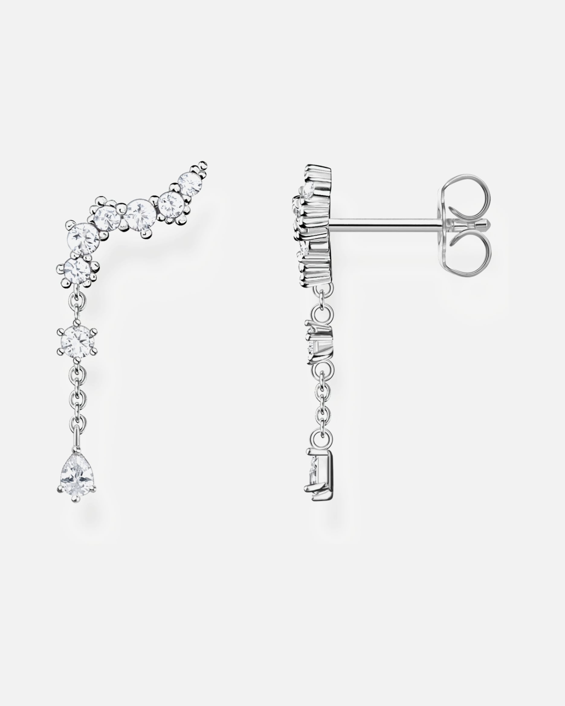 Ohrringe für Weiblich Thomas Sabo Einzelner Ohrschmuck 925er Silber 1 Stück