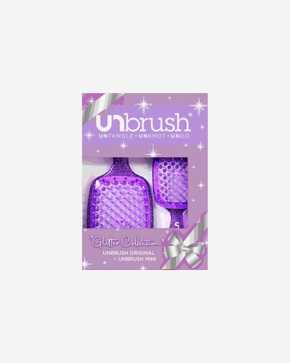 Pinselset für Unisex UNbrush Glitter Duo Set 1 Set