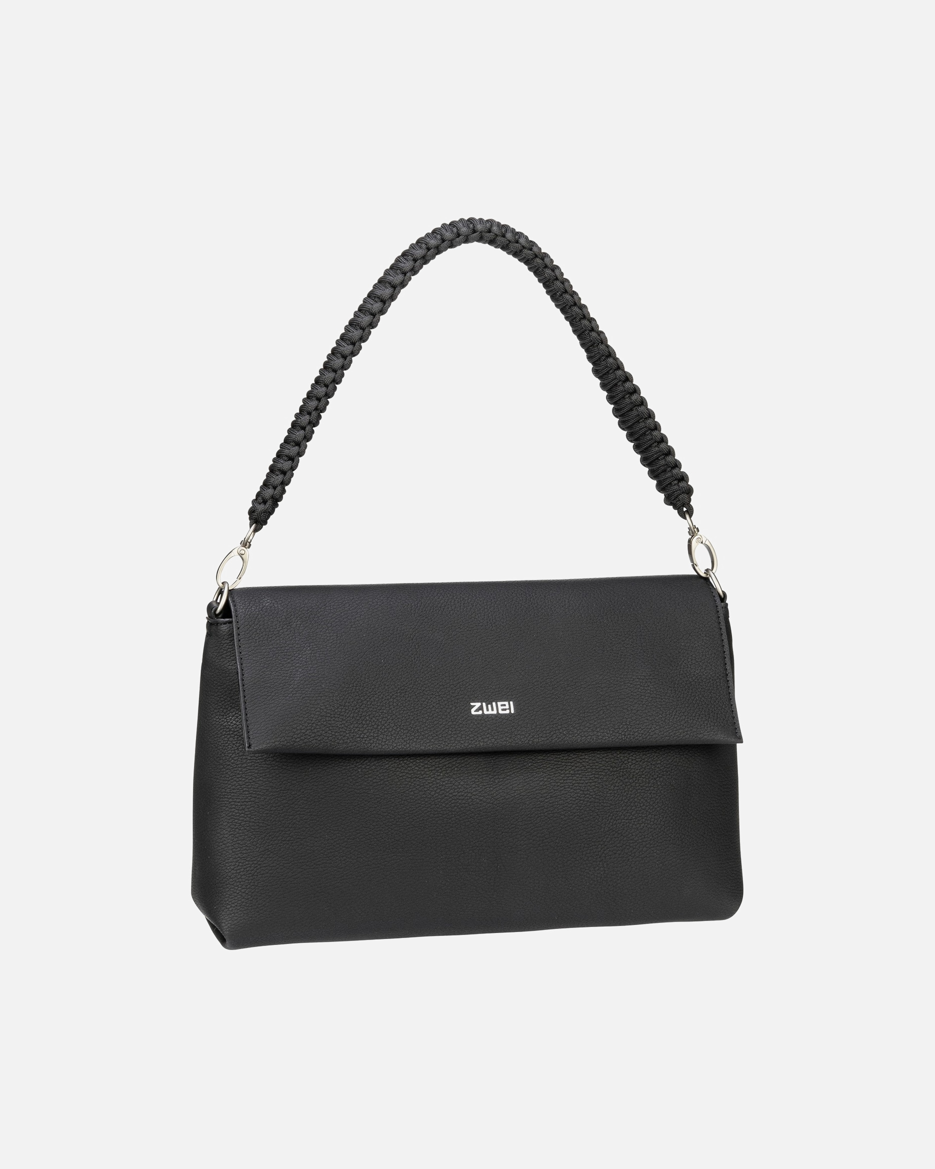 Umhängetasche für Weiblich ZWEI Handtasche Yuna YU60 Nubuk/Black
