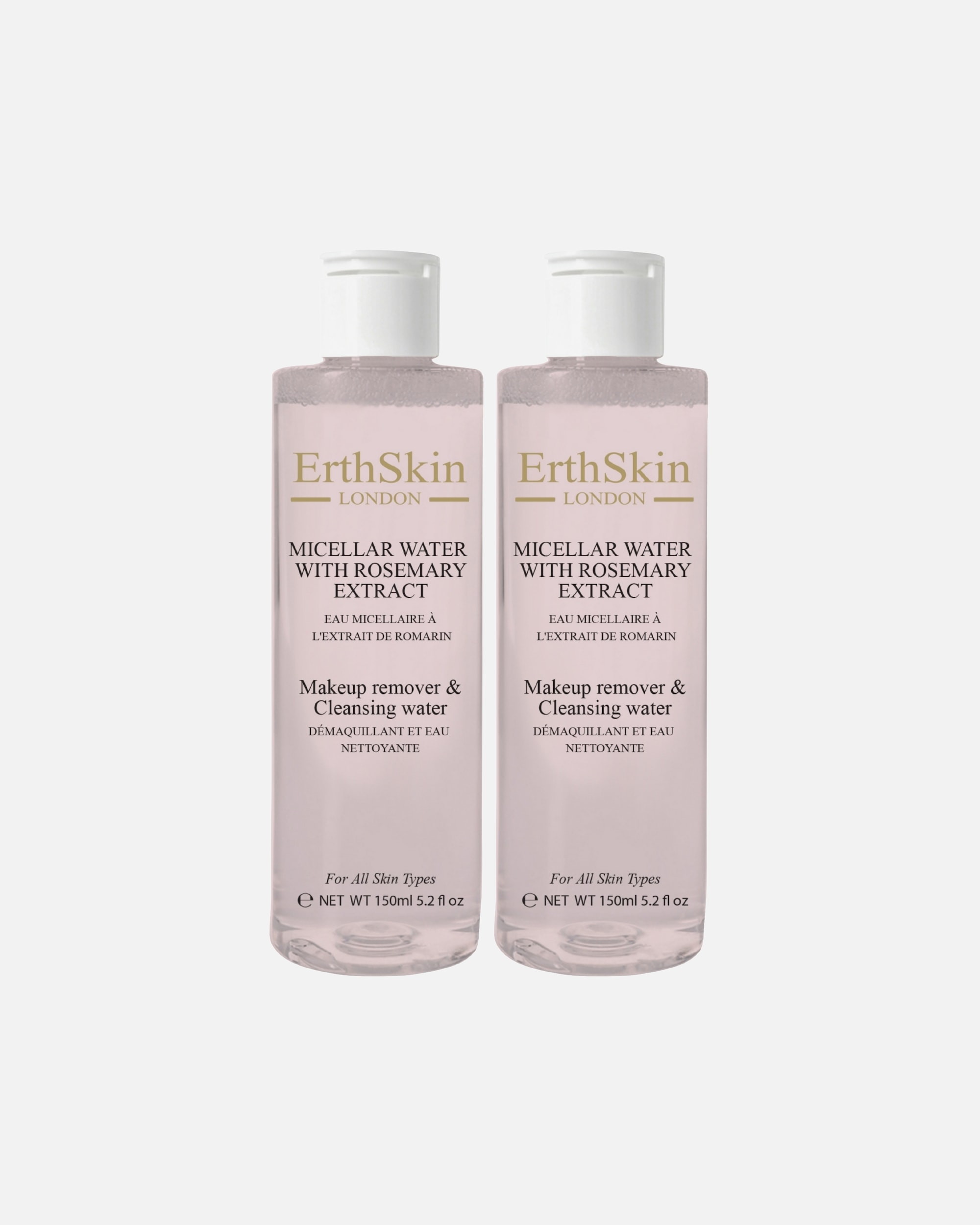 Mizellenwasser für Weiblich ErthSkin London Mizellenwasser Duo 1 Stück