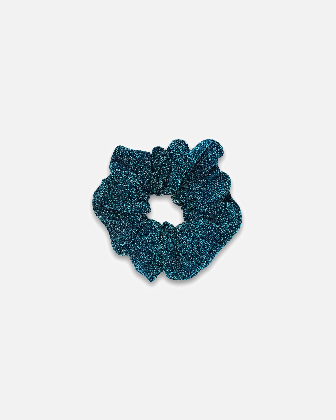 Haargummi für Weiblich SOHO SOHO Glitter Scrunchie Purple Haargummi in Lila SOHO Glitter Scrunchie Türkis Haargummi