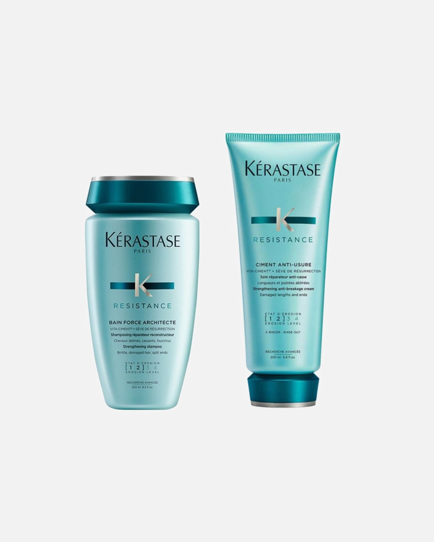 Haarpflegeset für Weiblich Kérastase Resistance ARCHITECTE Duo (Bain / Anti-Usure) 1 Stück