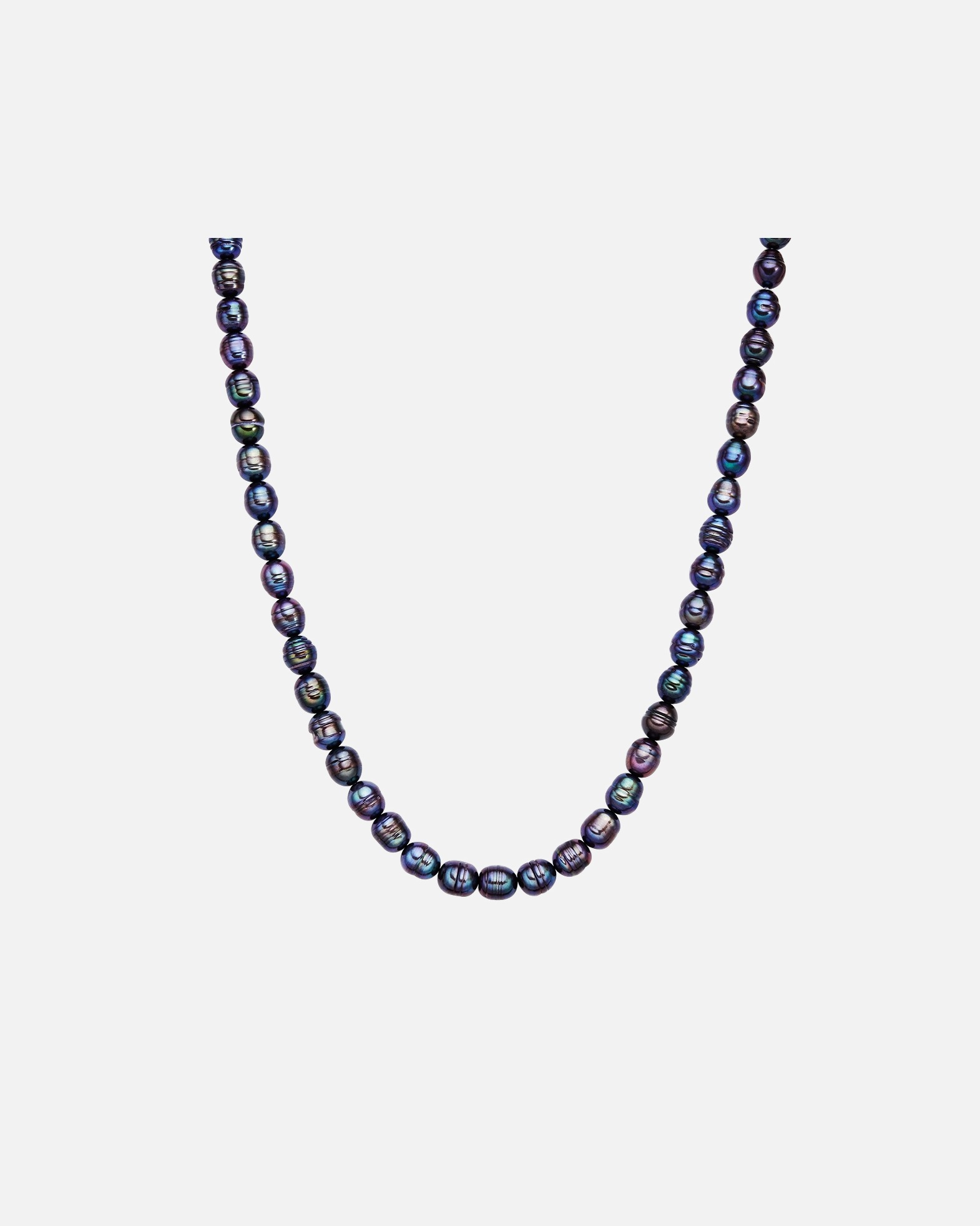 Halskette für Weiblich Valero Pearls Perlen-Kette Sterling Silber Süßwasser-Zuchtperle in Gelbgold 1 Stück