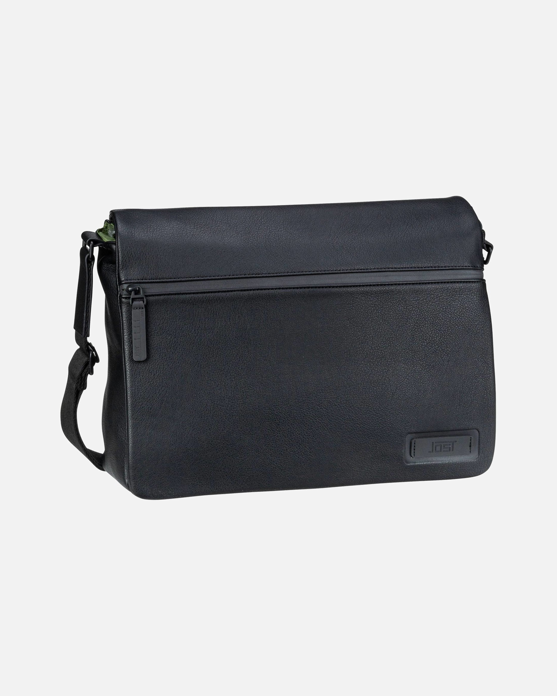 Umhängetasche für Männlich Jost Umhängetasche Riga Flap L Black
