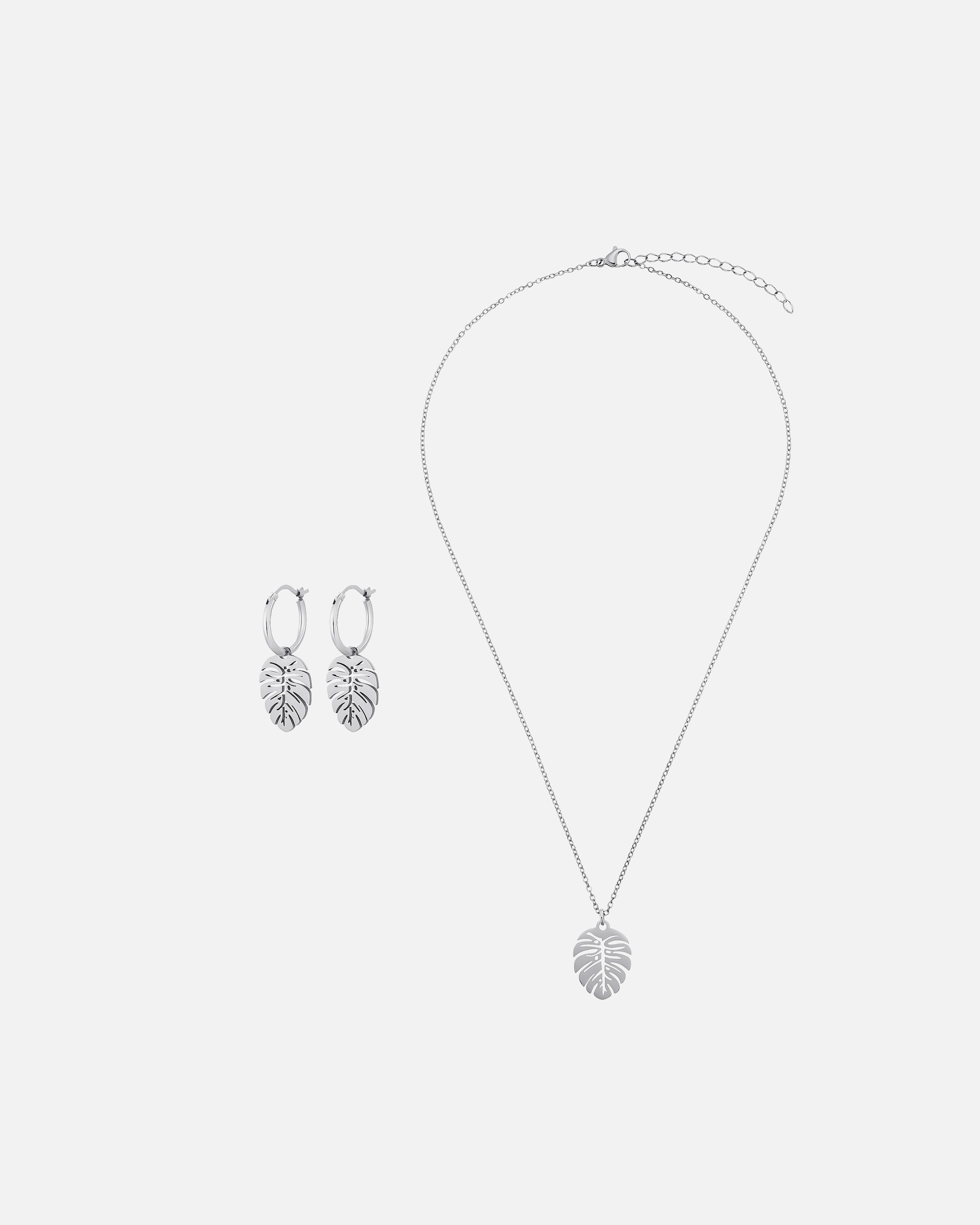 Schmuckset für Weiblich Heideman Set Folium silberfarben poliert 1 Stück