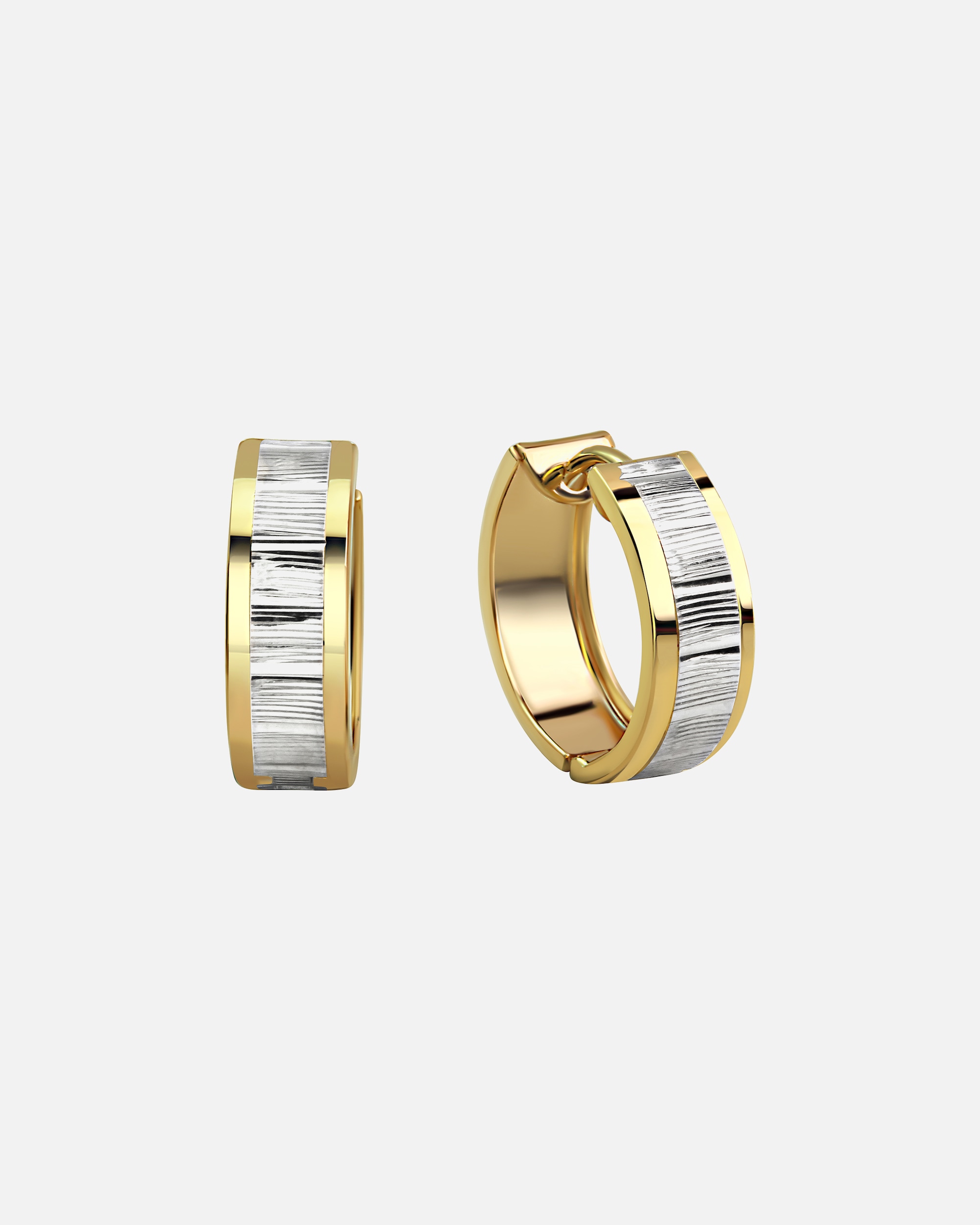 Creolen für Weiblich Fascination by Ellen K. Ohrringe 333/- Gold ohne mehrfarbig