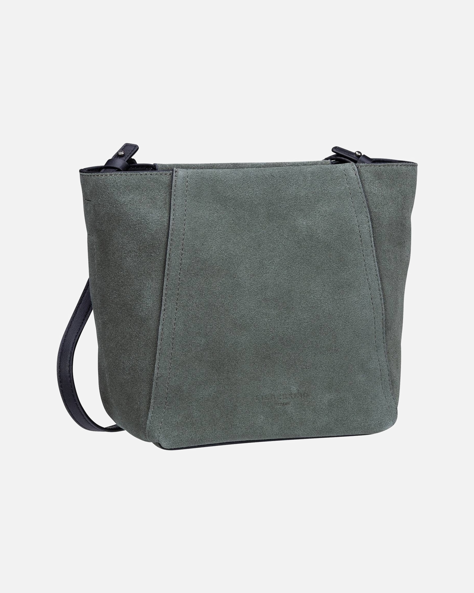 Umhängetasche für Weiblich Liebeskind Beuteltasche Chudy Suede Cypress Green