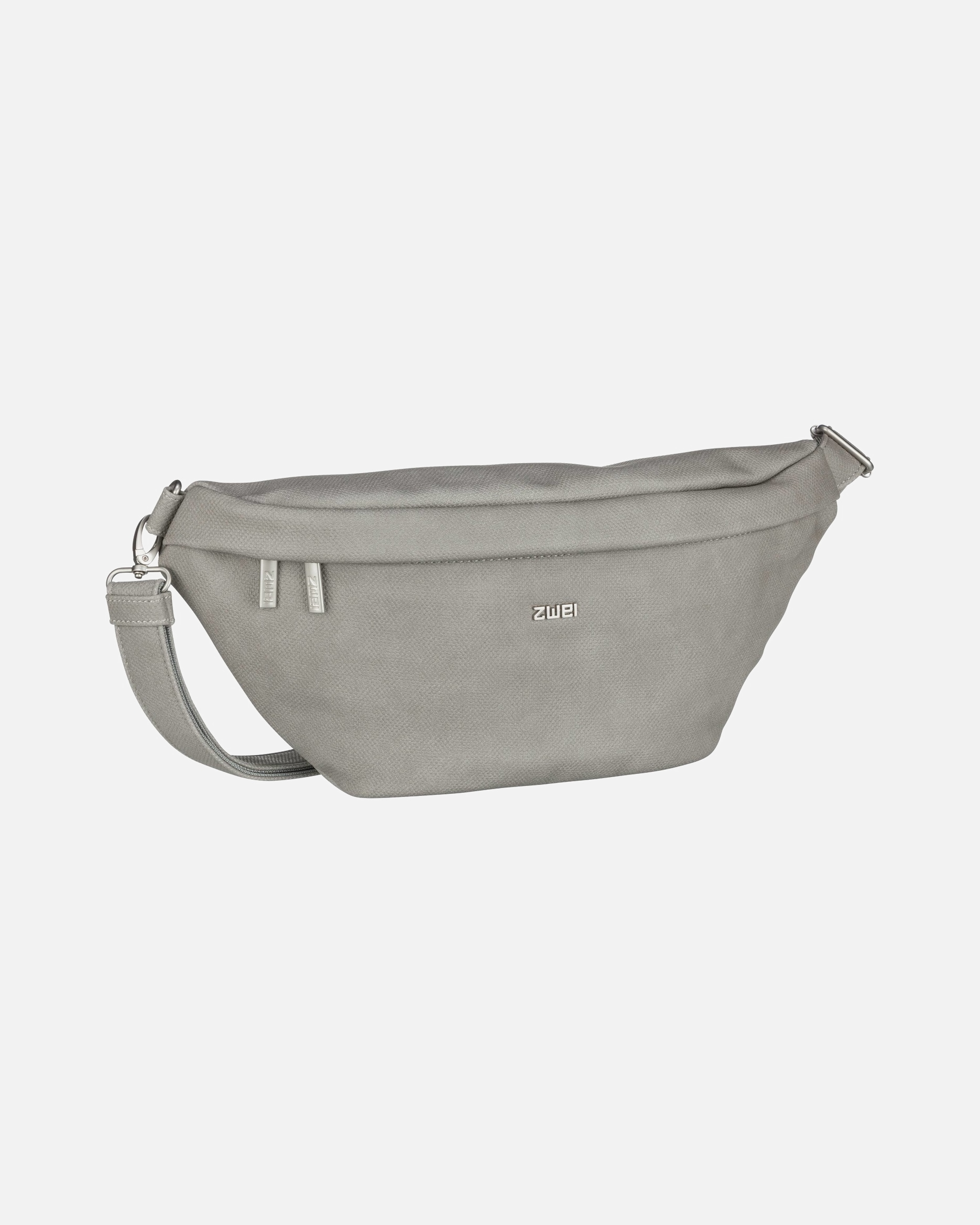 Bauchtasche für Weiblich ZWEI Gürteltasche Mademoiselle MH80 Canvas/Grey