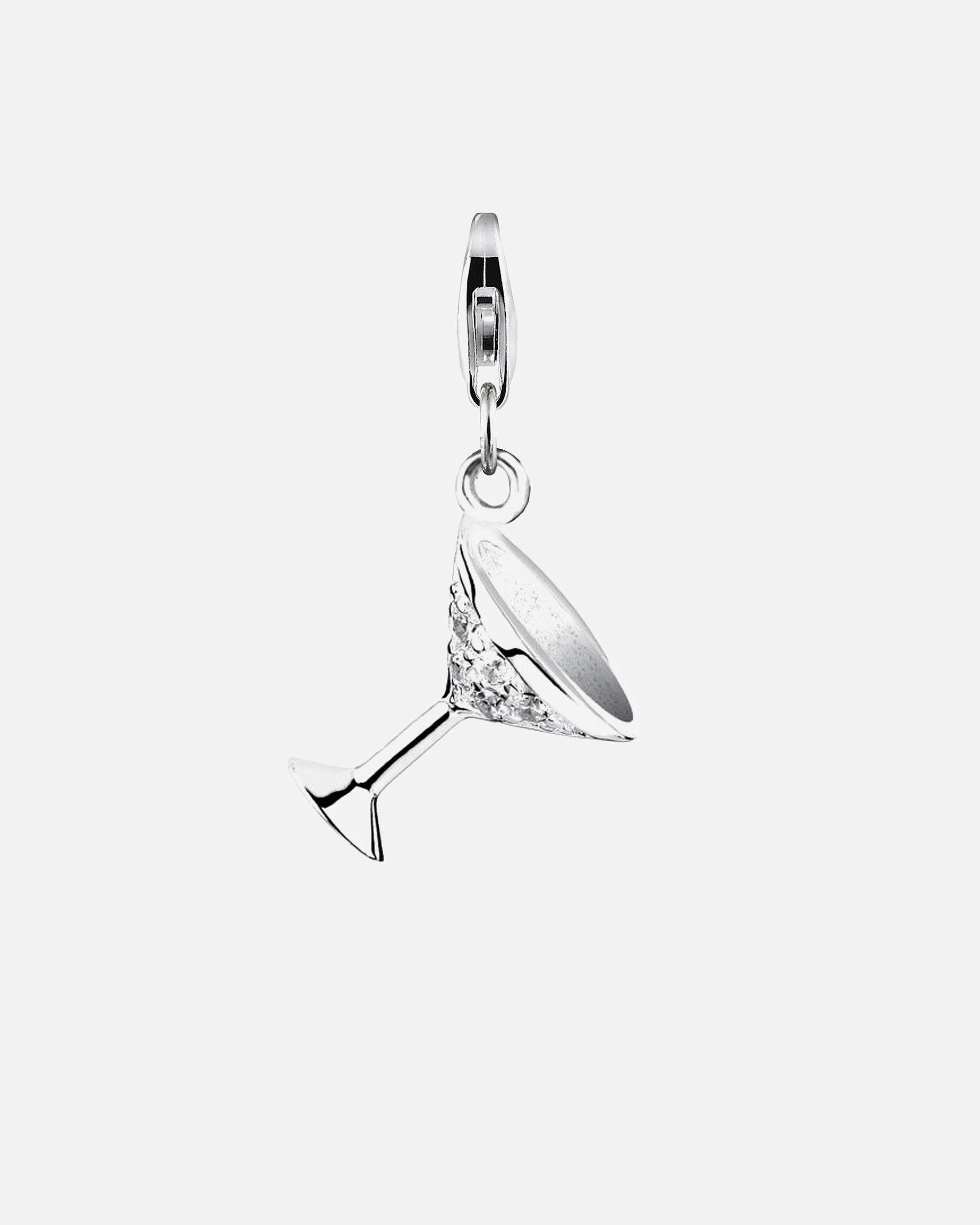 Schmuckanhänger für Weiblich Anhänger Cocktailglas Zirkonia 925 Silber OneSize