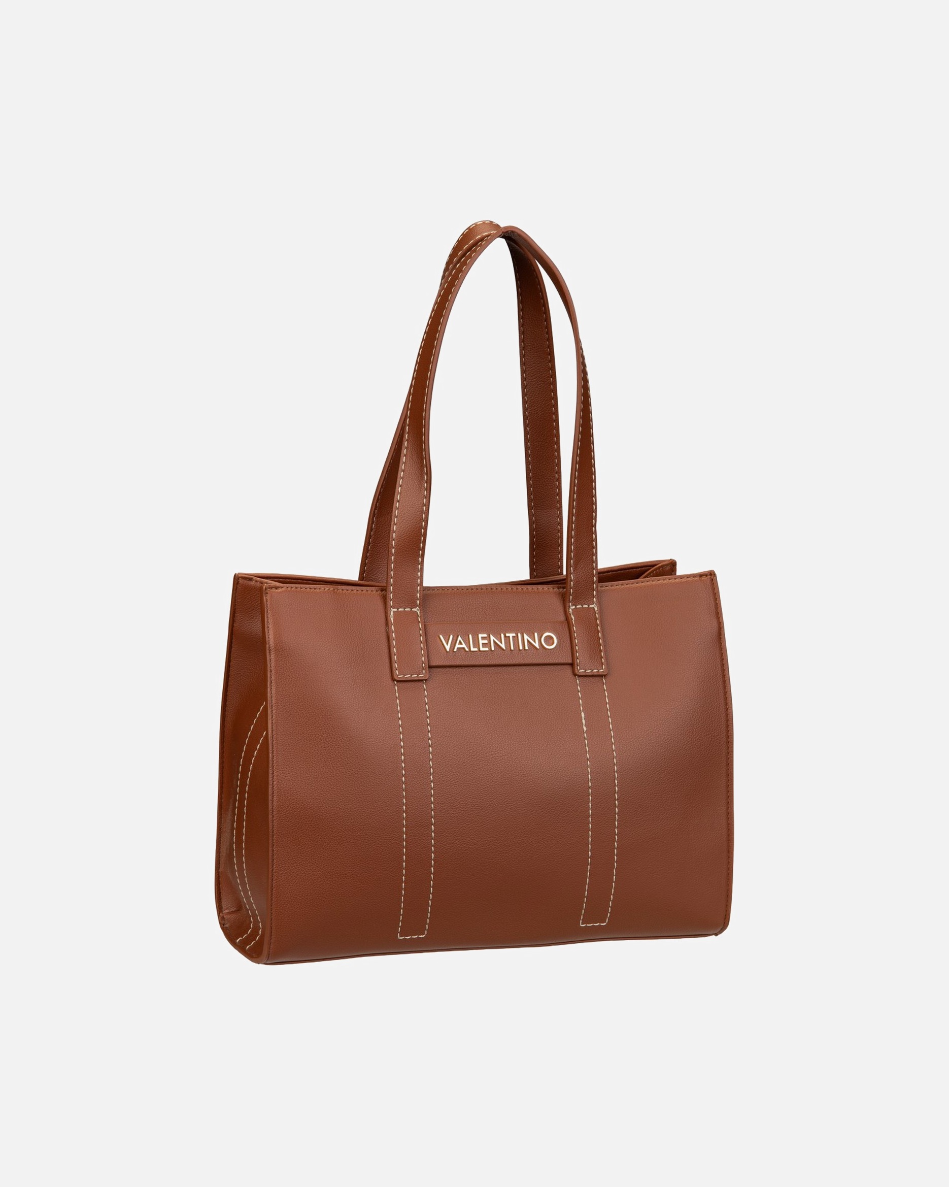 Shopper für Weiblich Valentino by Mario Valentino Shopper Aury Re B01 cuoio