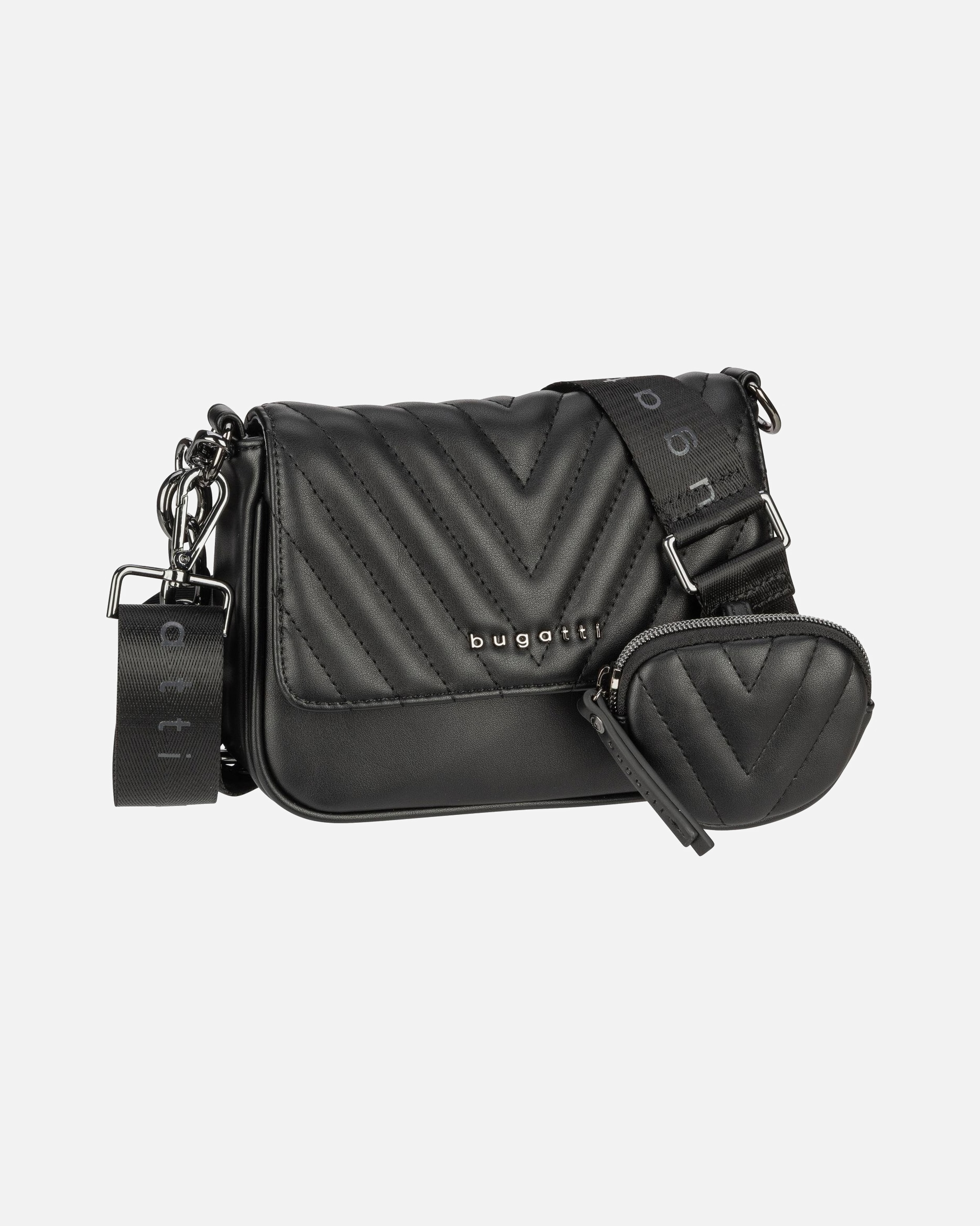 Umhängetasche für Weiblich Bugatti Umhängetasche Sira Schwarz