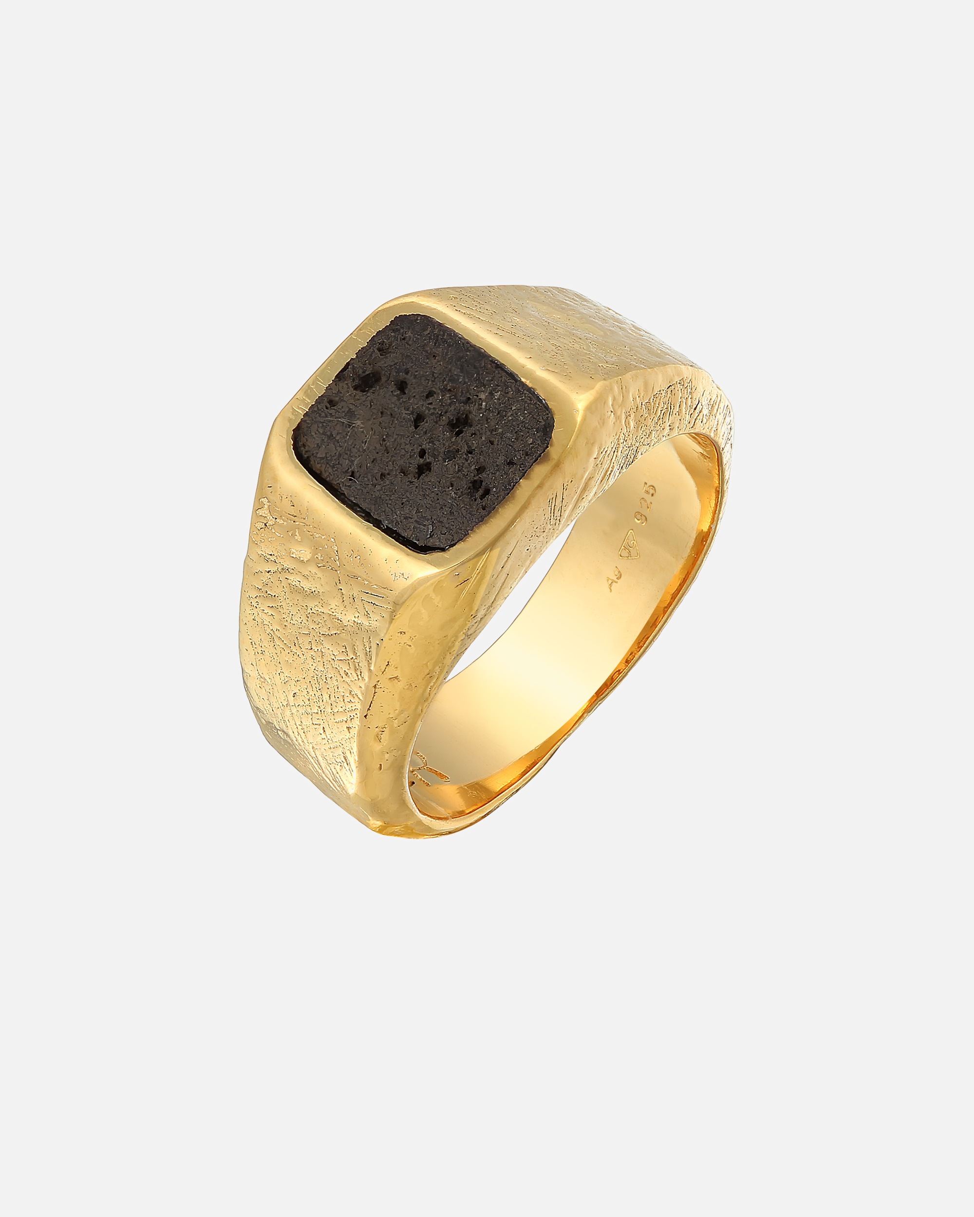 Ring für Männlich Haze & Glory Default Brand Line Siegelring - Firestarter 925 Silber 62