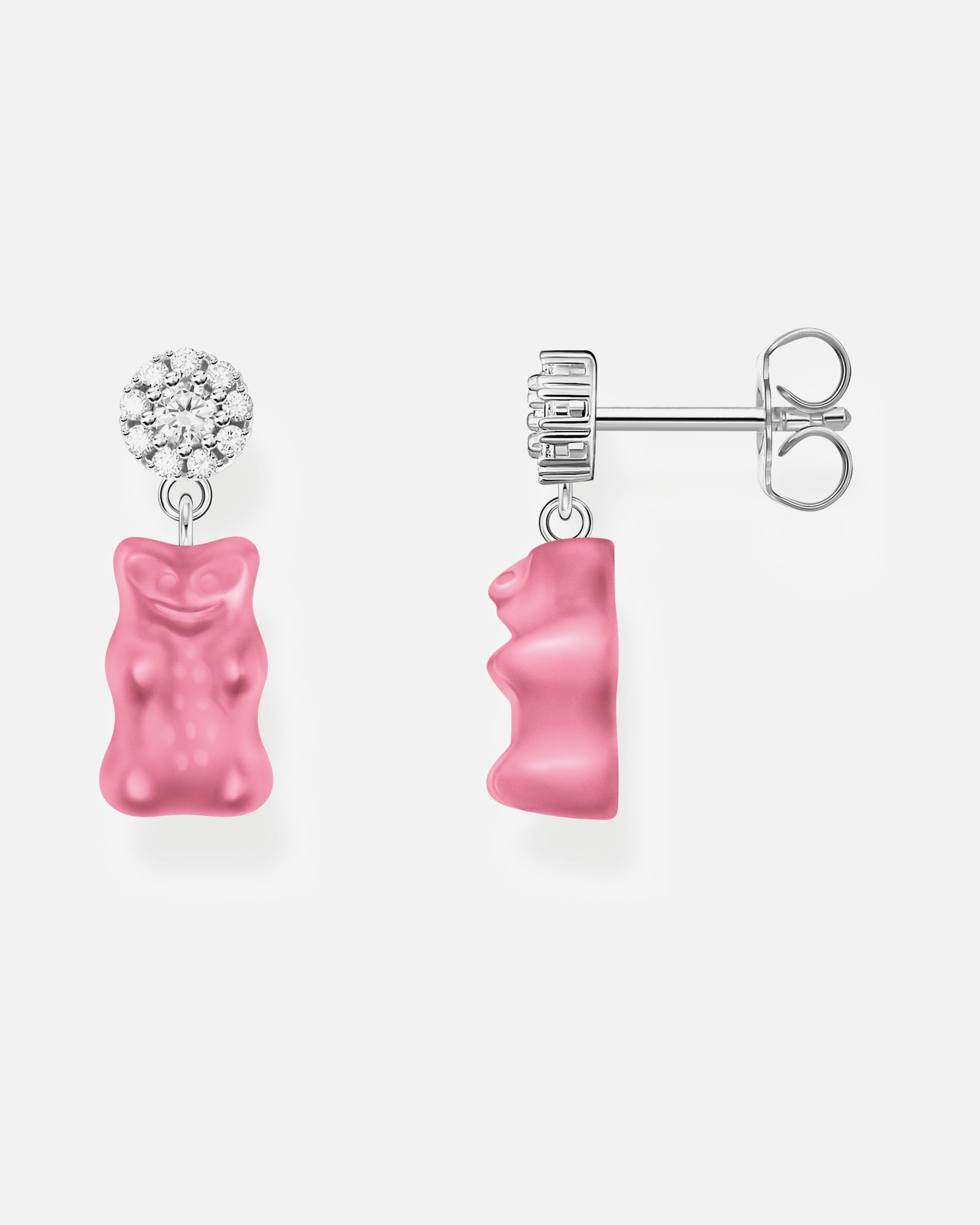 Ohrringe für Weiblich Thomas Sabo Ohrhänger 925er Silber pink