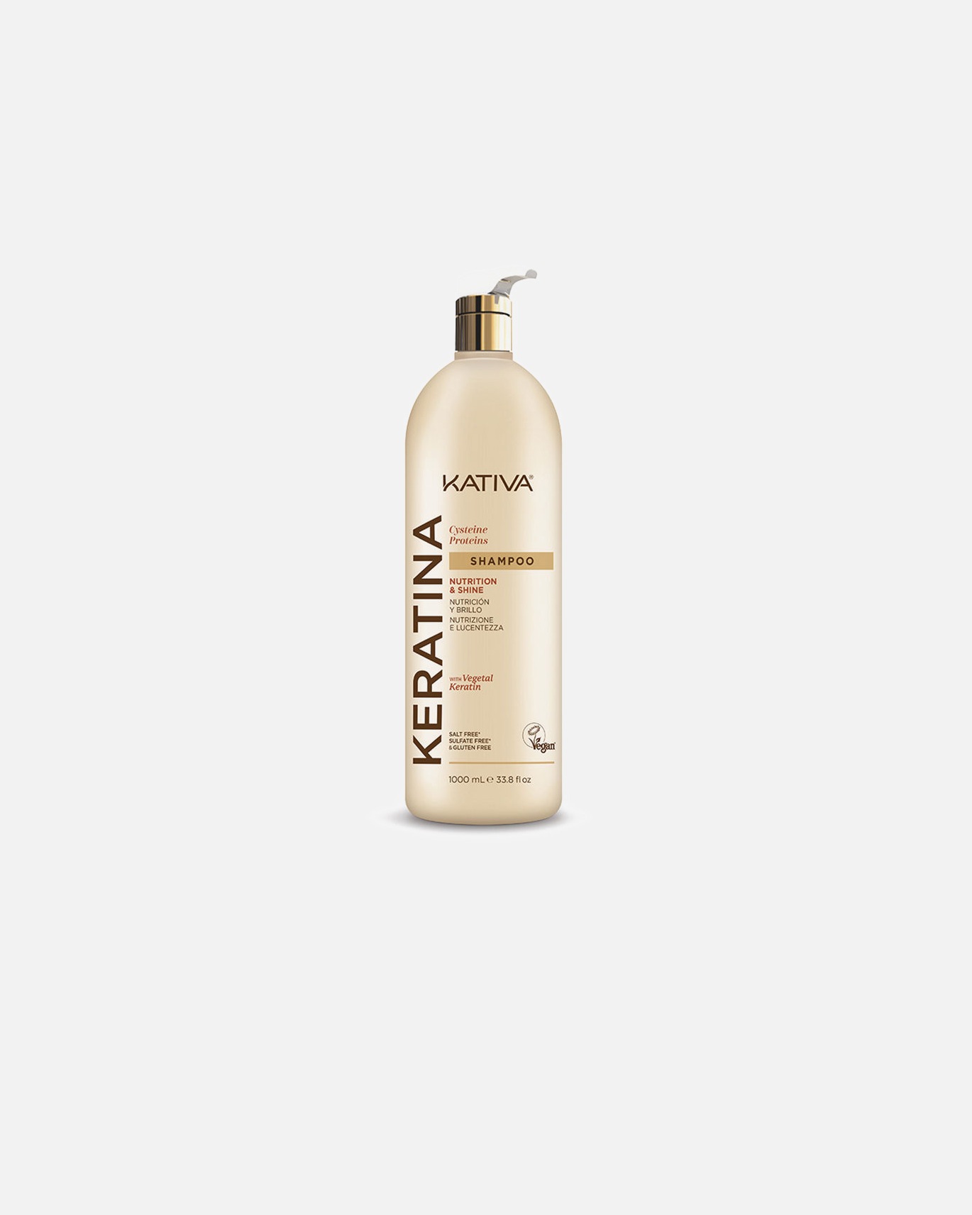 Shampoo für Weiblich Kativa KERATINA shampoo 1000 ml