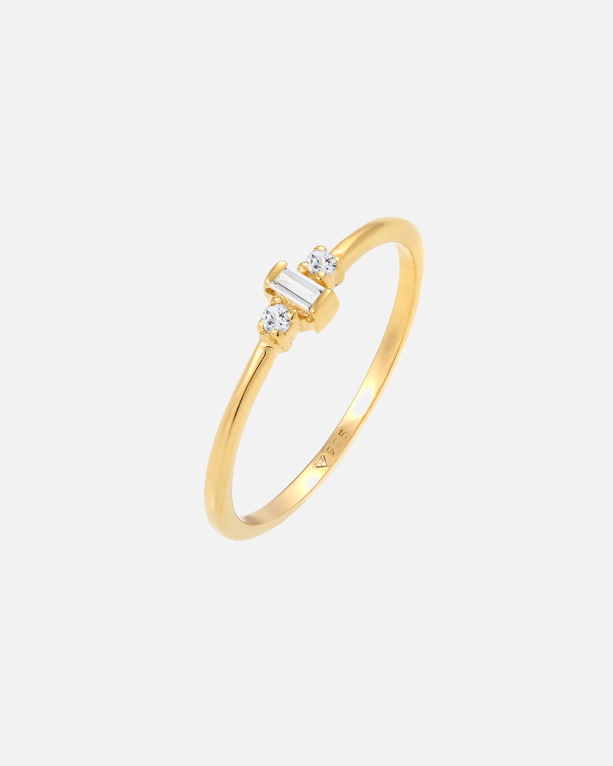 Ring für Weiblich Elli PREMIUM Topas Edelsteine Verlobung 925 Sterling Silber 54