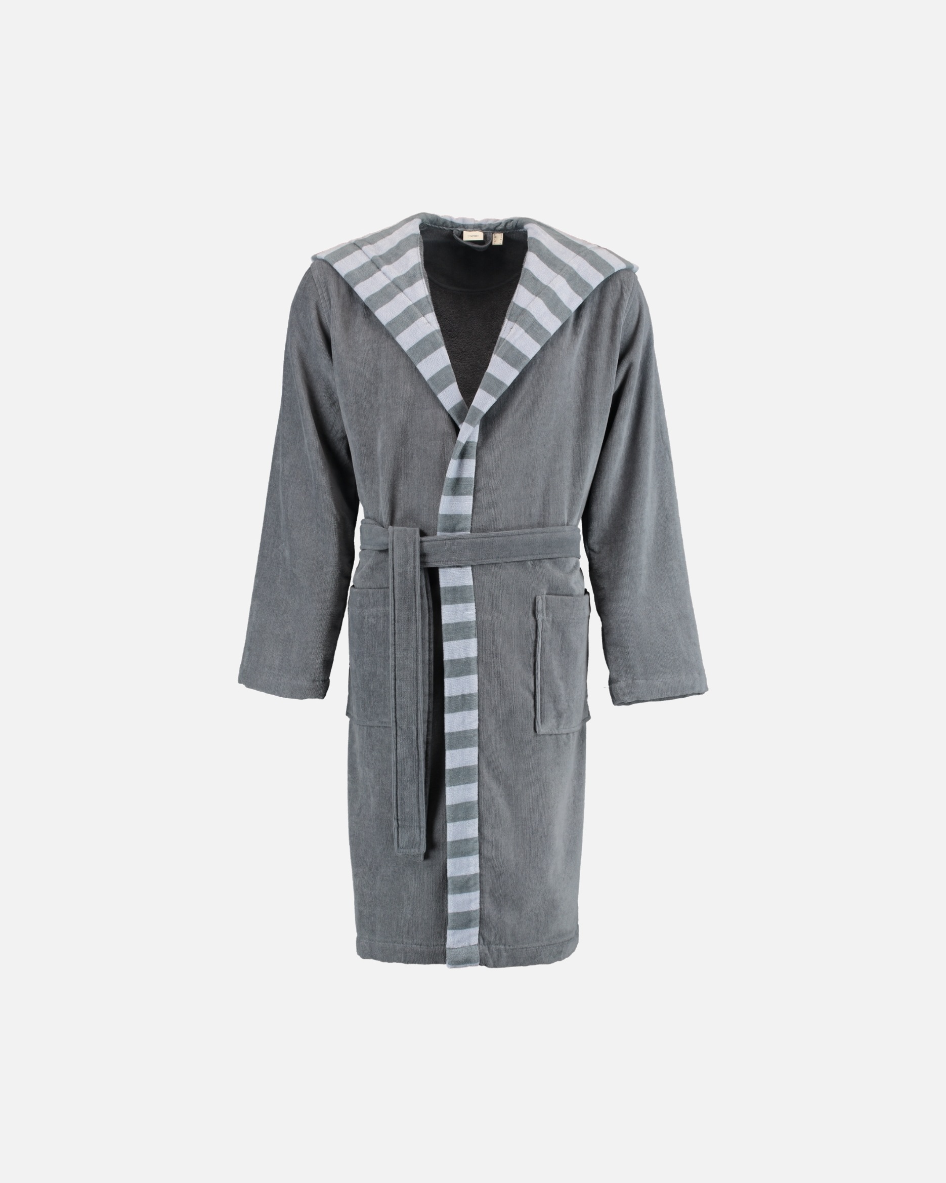 Bademantel für Männlich Esprit Esprit Bademäntel Herren Kapuze Day Men grey steel - 740 S