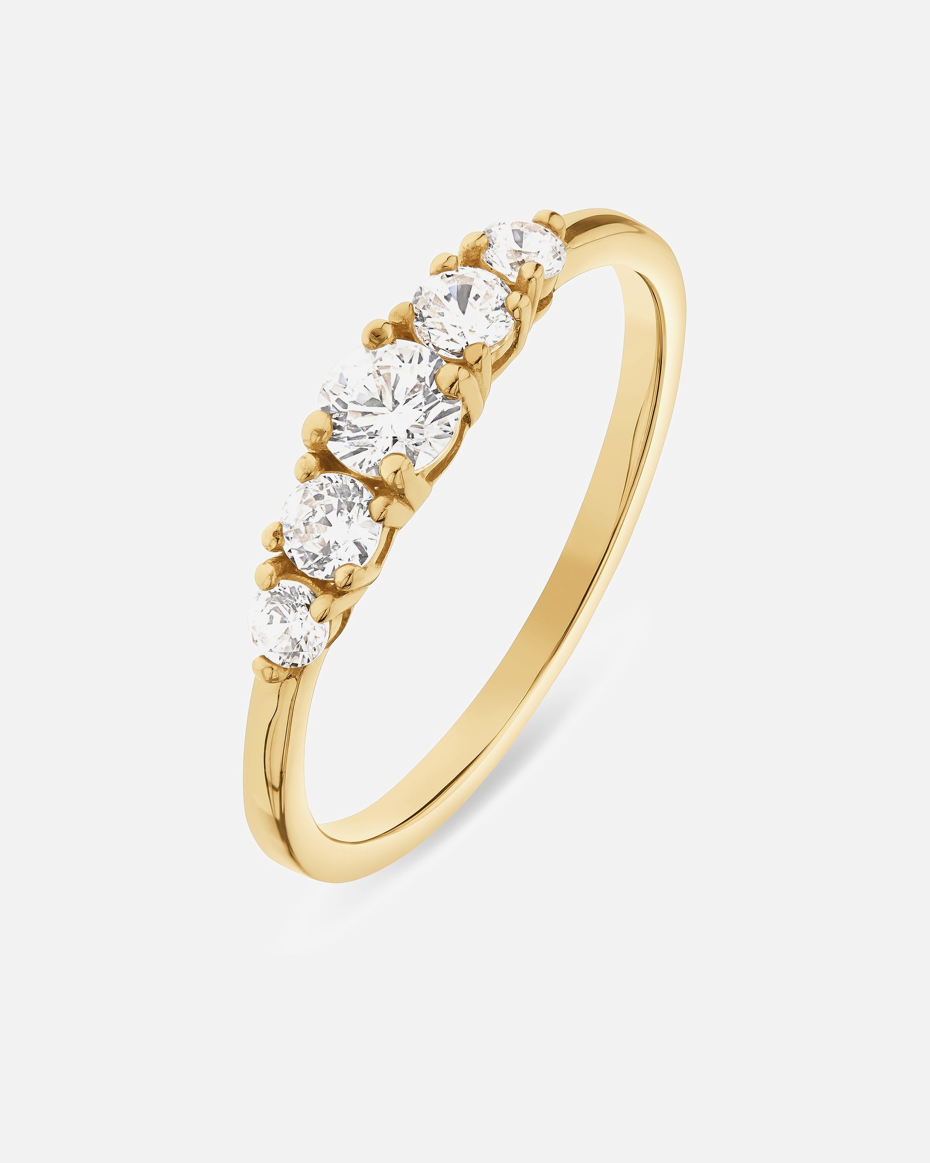 Ring für Weiblich CHRIST Damenring 375er Gelbgold 54
