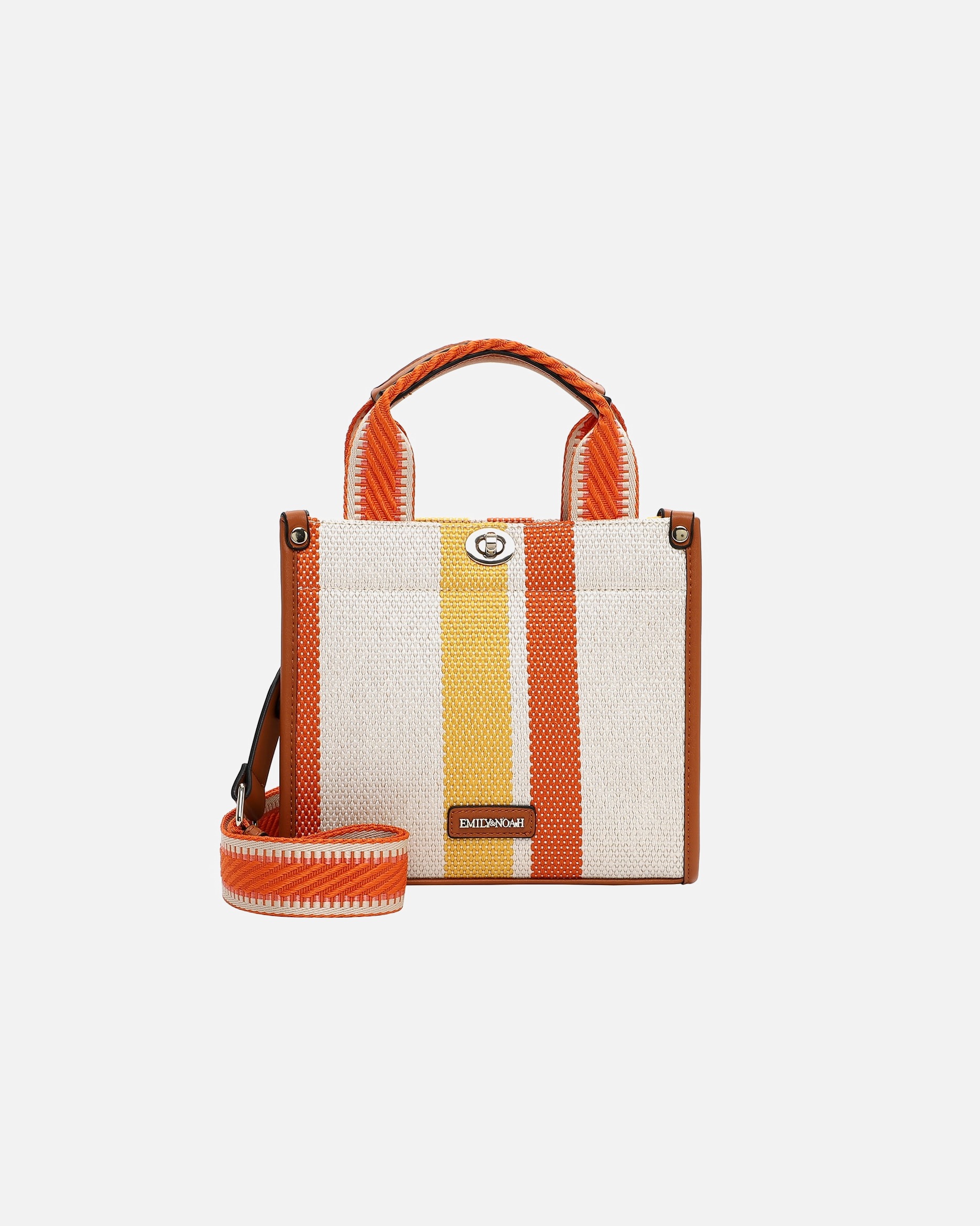Shopper für Weiblich Emily & Noah Shopper E&N Jasmin Orange