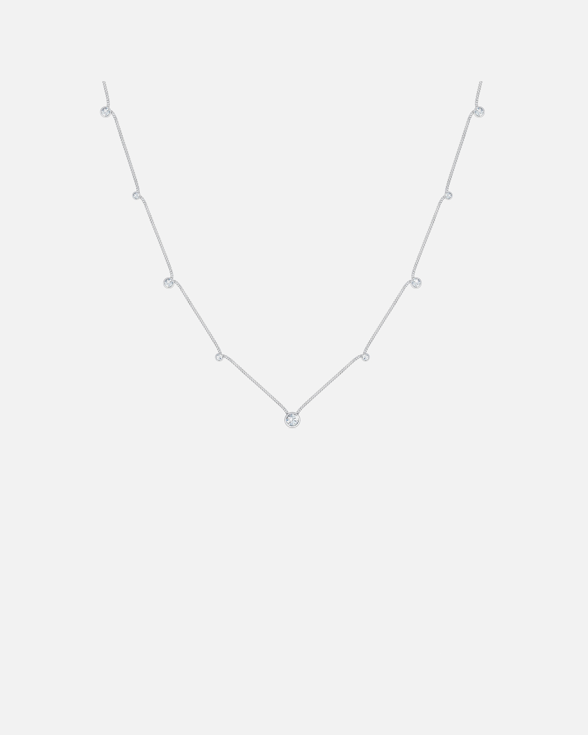 Halskette für Weiblich Elli Solitär Basic Chic 925 Silber, mit Kristallen von Swarovski® 1 Stück