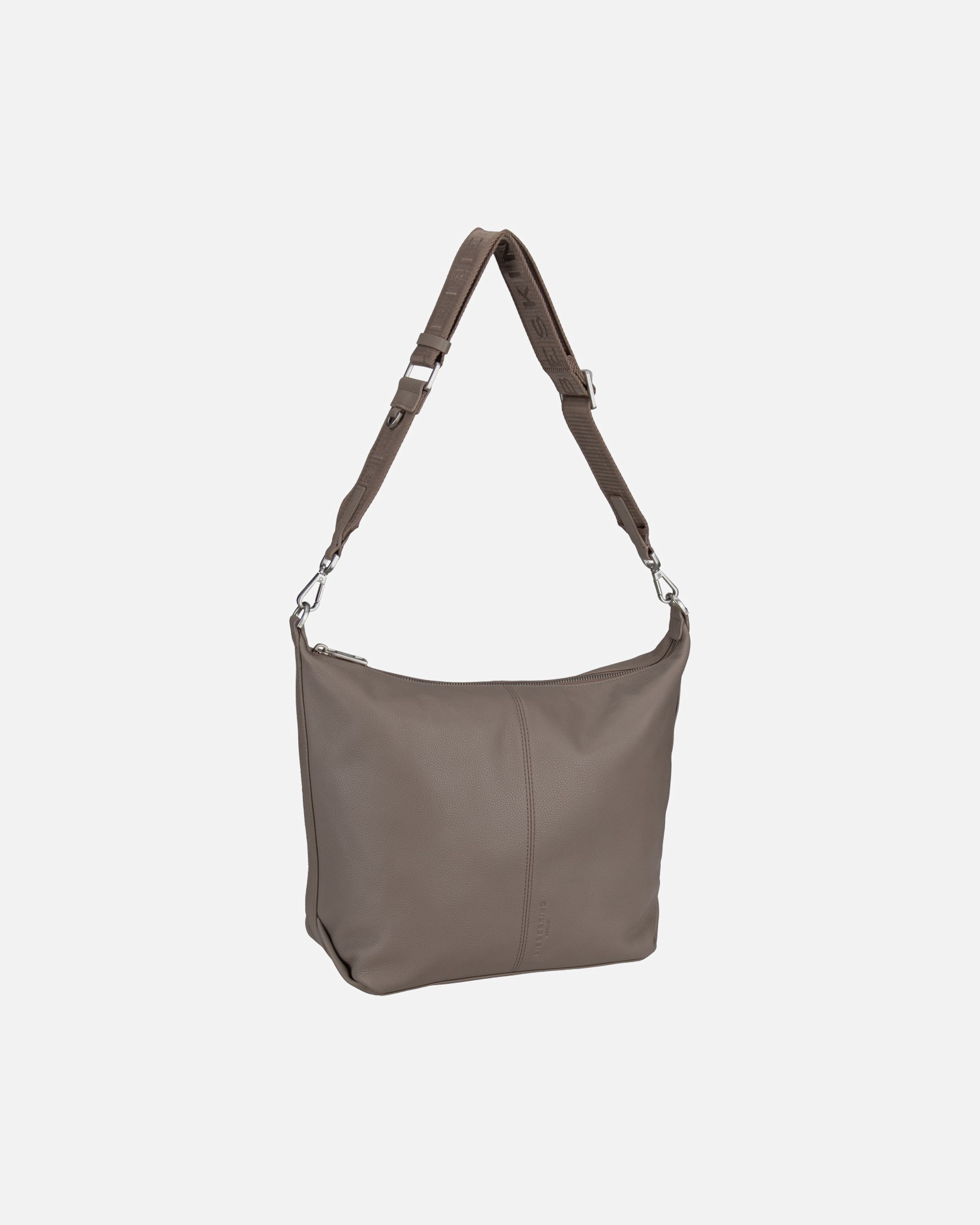 Handtasche für Weiblich Liebeskind Handtasche Paris M Small Pebble Neutral Grey