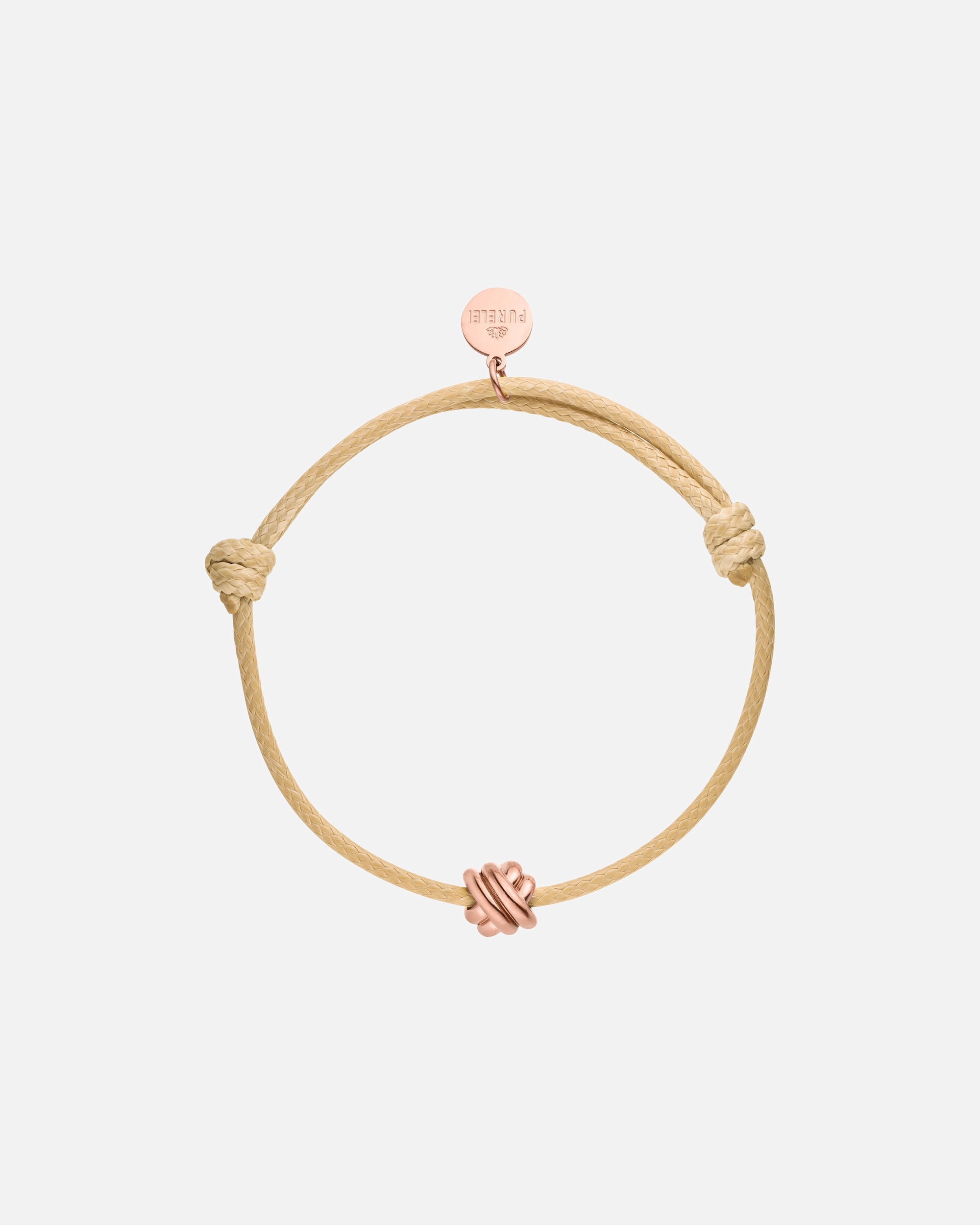 Armband für Weiblich Purelei Knot Armband 100% Edelstahl Roségold