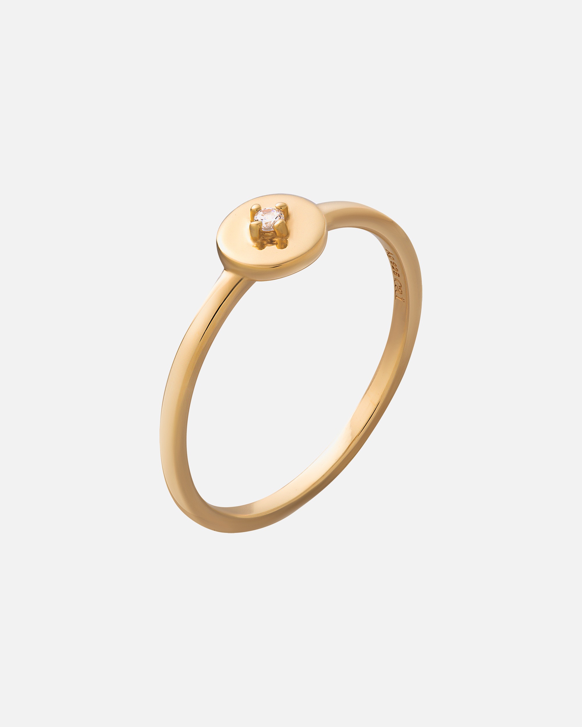 Ring für Weiblich caï Ring 925/- Sterling Silber Zirkonia 048 (15,3)