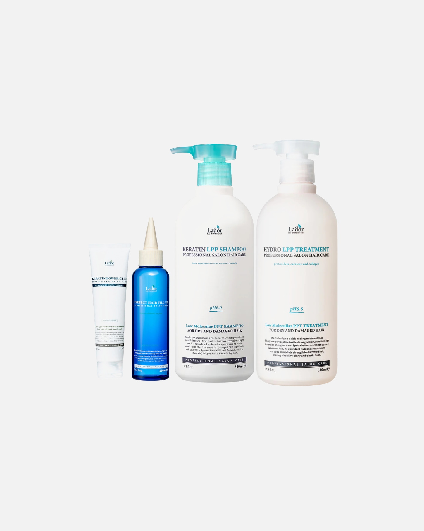 Haarpflegeset für Unisex Lador Keratin Protein Haircare Set 1 Set