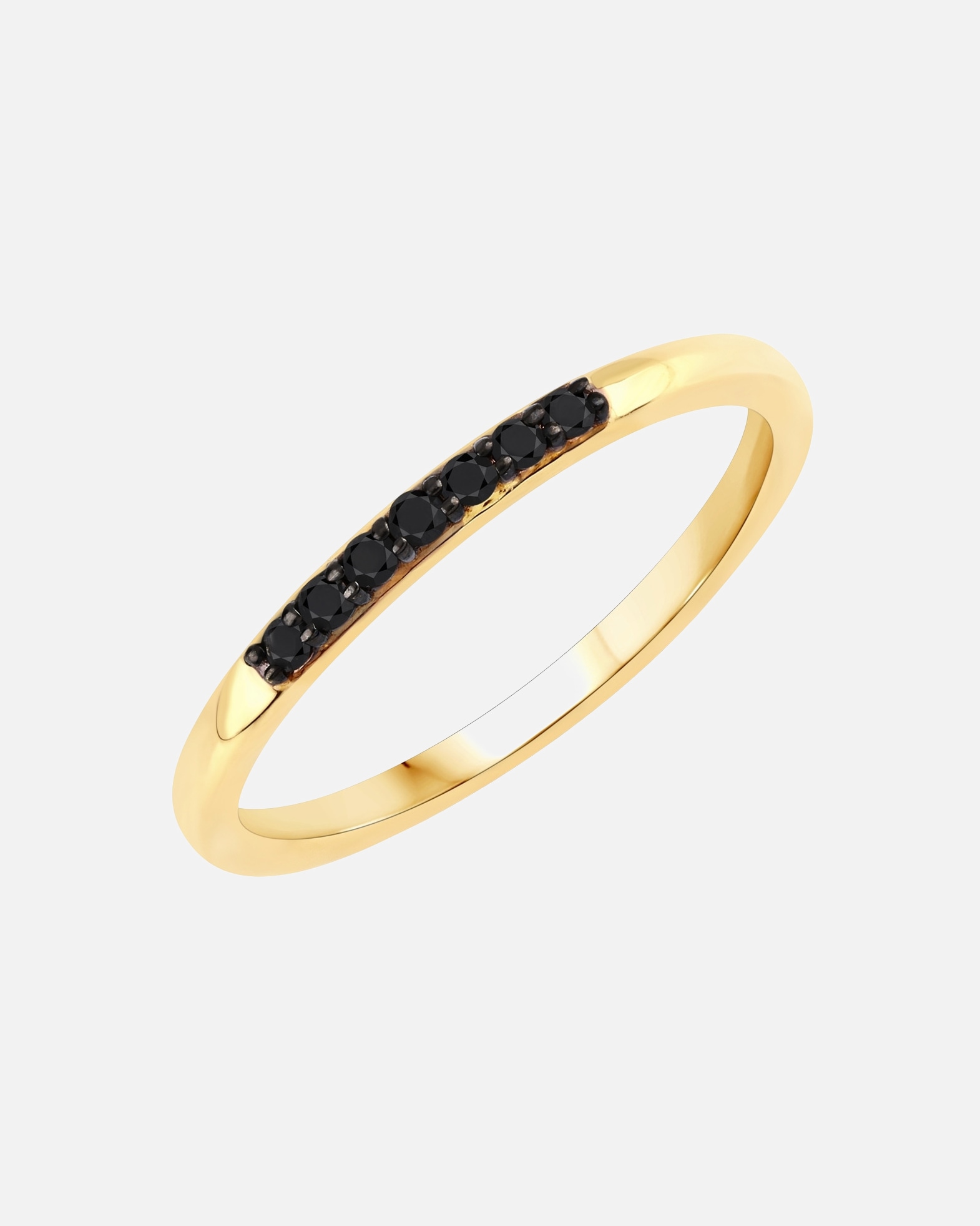 Ring für Weiblich Rafaela Donata Ring Sterling Silber Diamant in Gelbgold 50