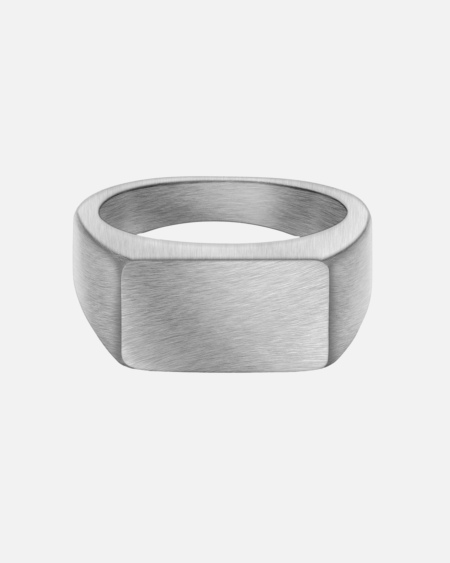 Ring für Männlich True Rebels Ring aus Edelstahl in silber 68