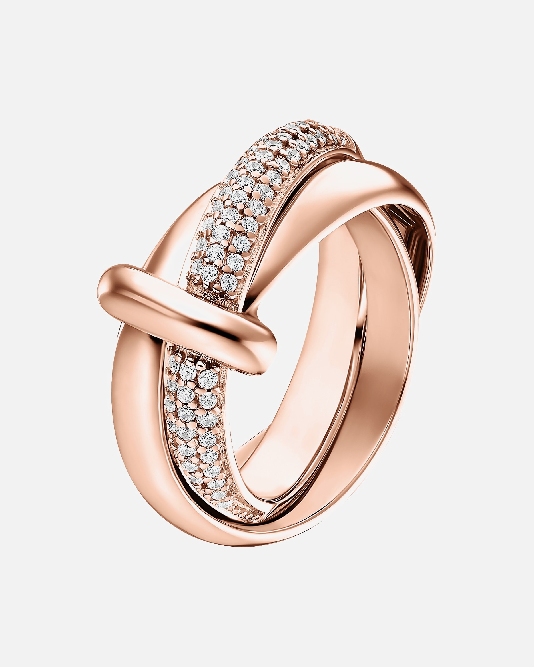 Ring für Weiblich Jette Damenring 925er Silber 51