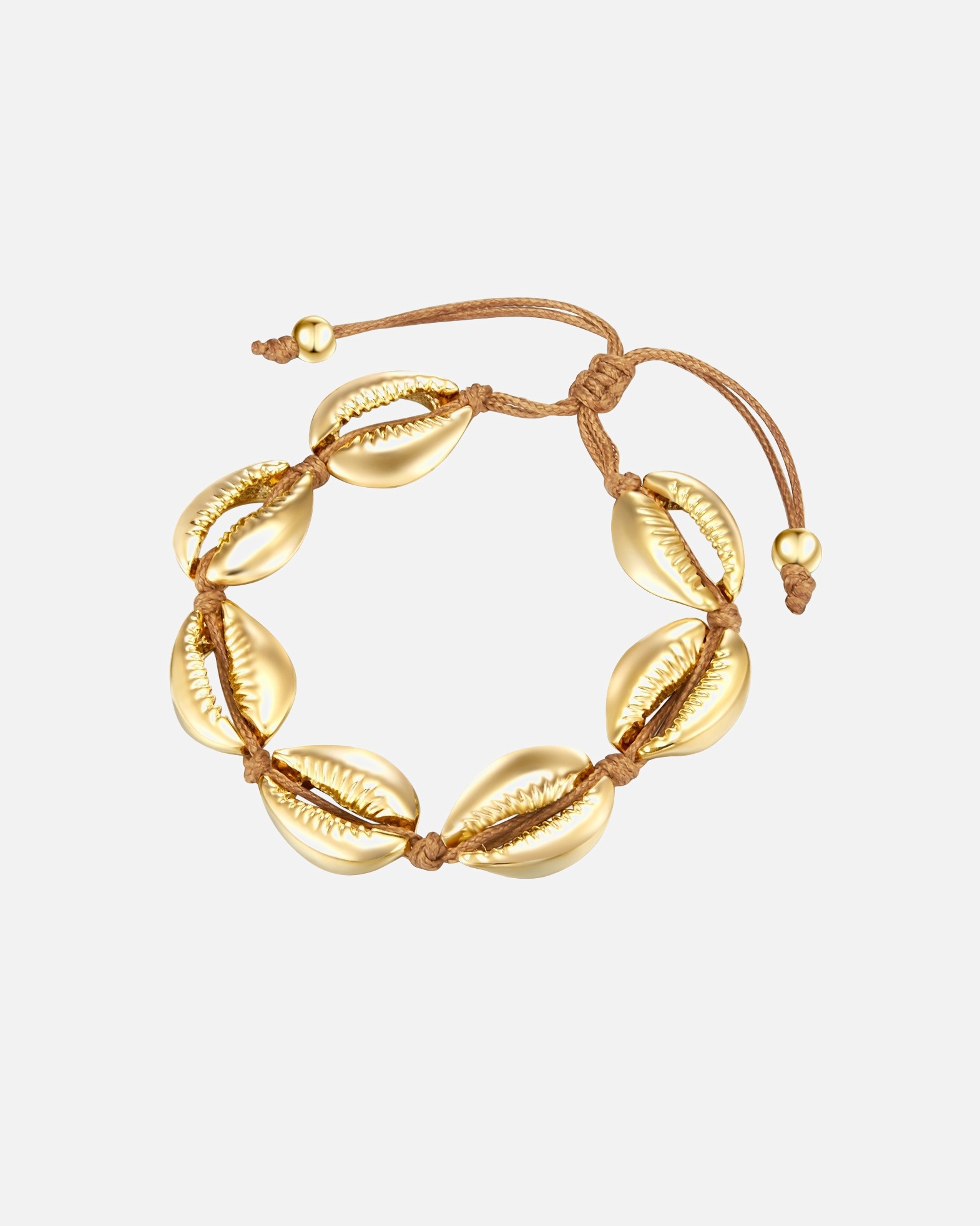 Armband für Weiblich Lulu & Jane Armband Muschel Metall-Legierung in Gelbgold 1 Stück
