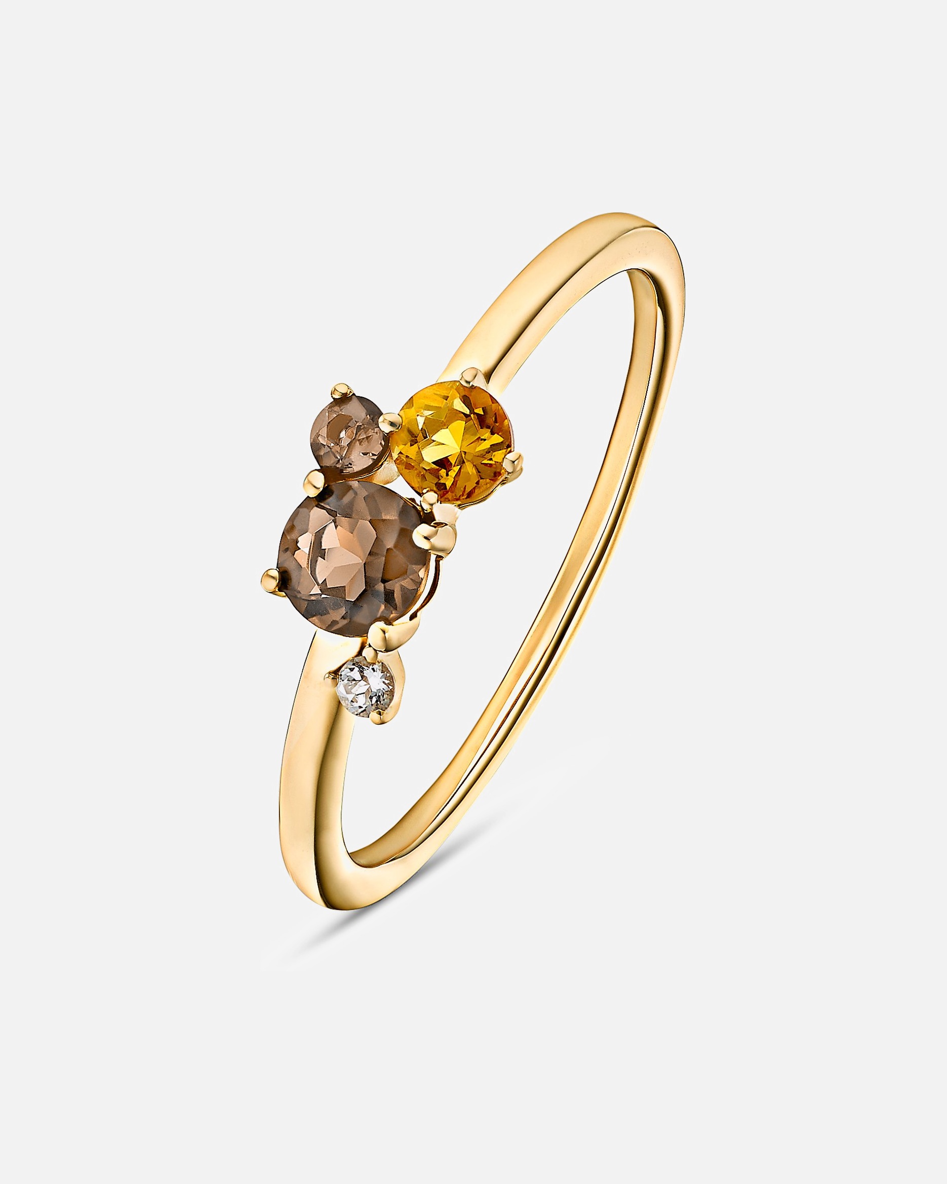 Ring für Weiblich CHRIST Damenring 375er Gelbgold 50